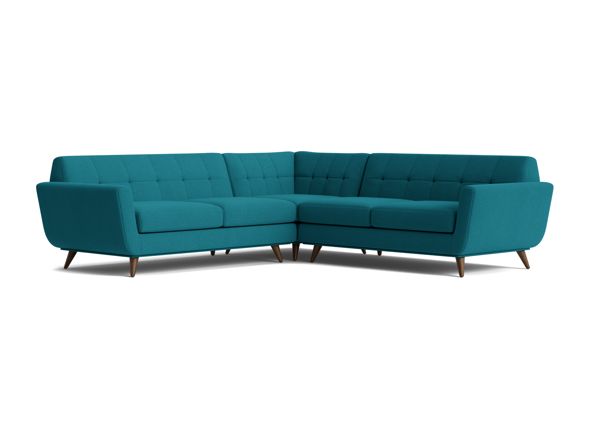 hughes corner sectional %283 piece%29 key largo zenith teal