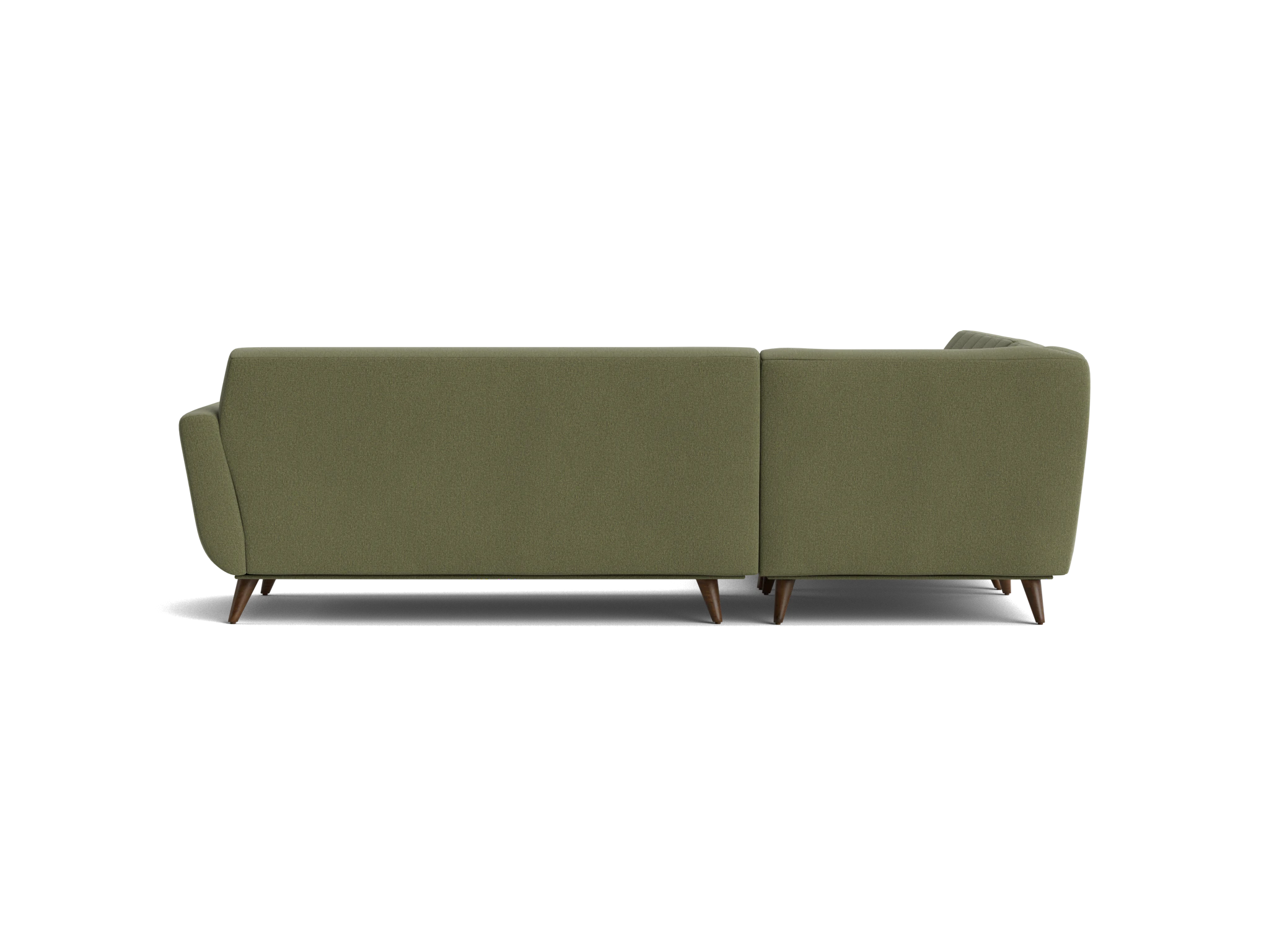 hughes corner sectional %283 piece%29 faithful olive