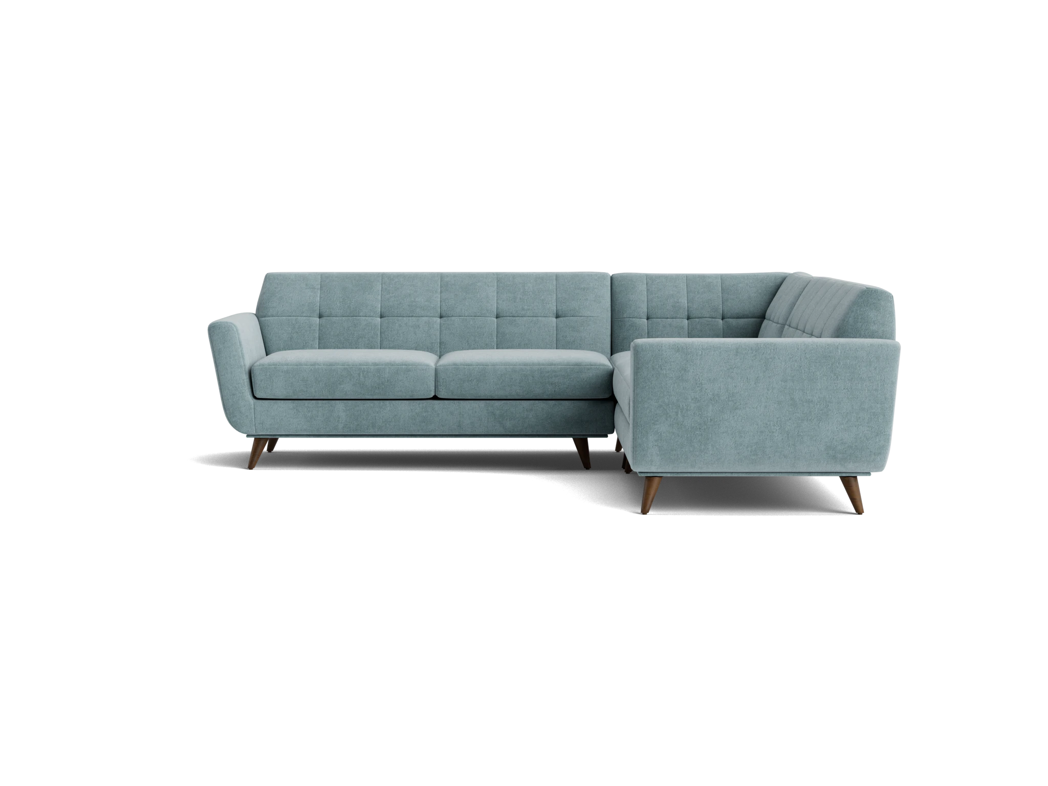 hughes corner sectional %283 piece%29 plush mist
