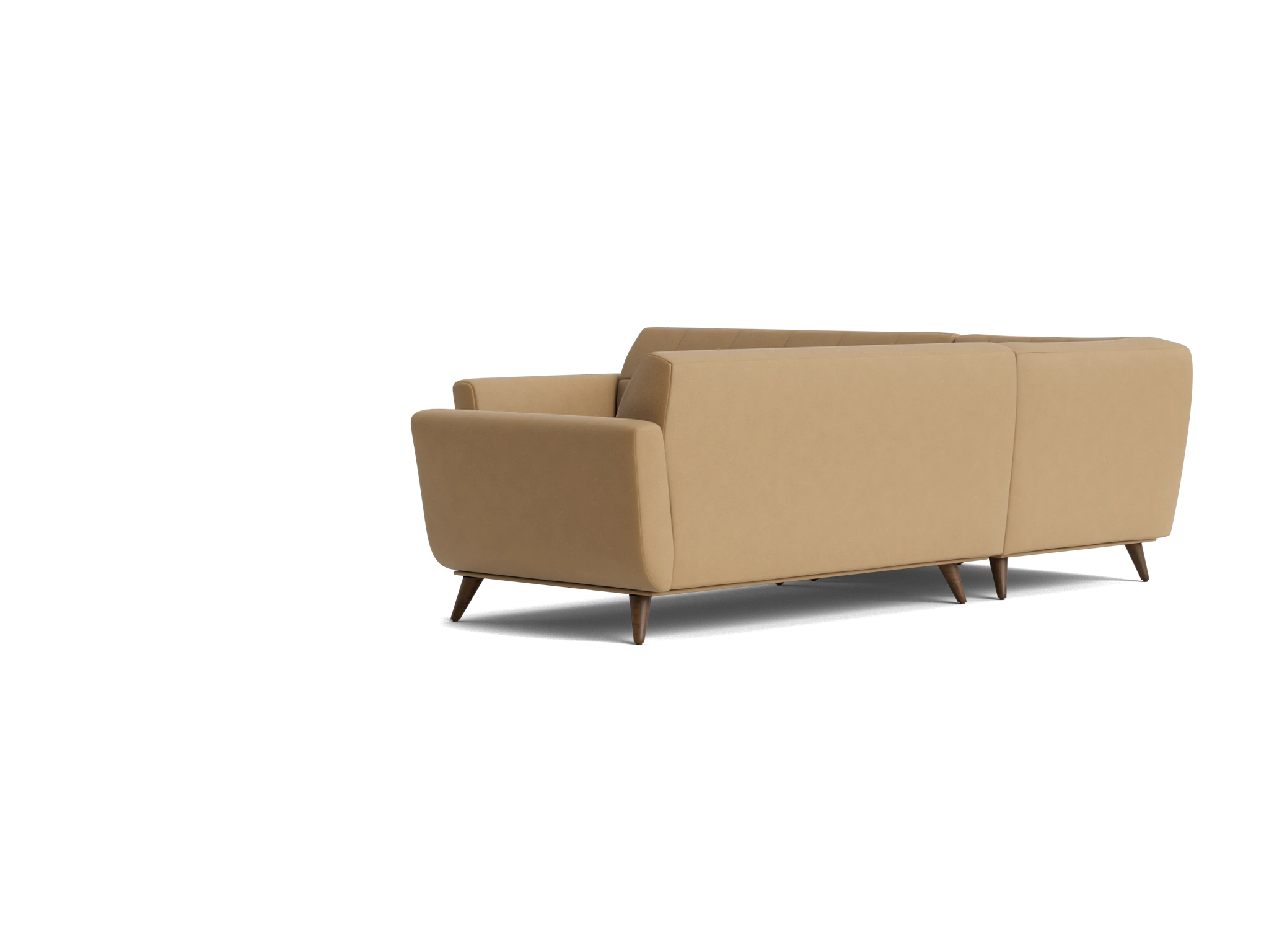 hughes corner sectional %283 piece%29 washed california biscuit