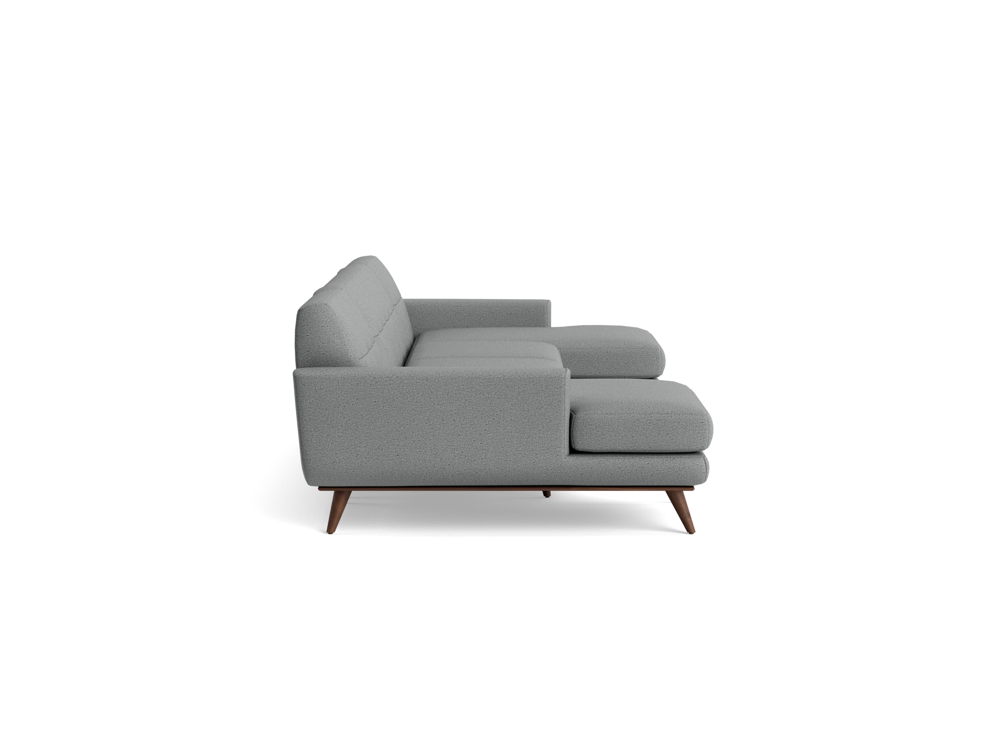 hughes chaise sectional %283 piece%29 essence ash