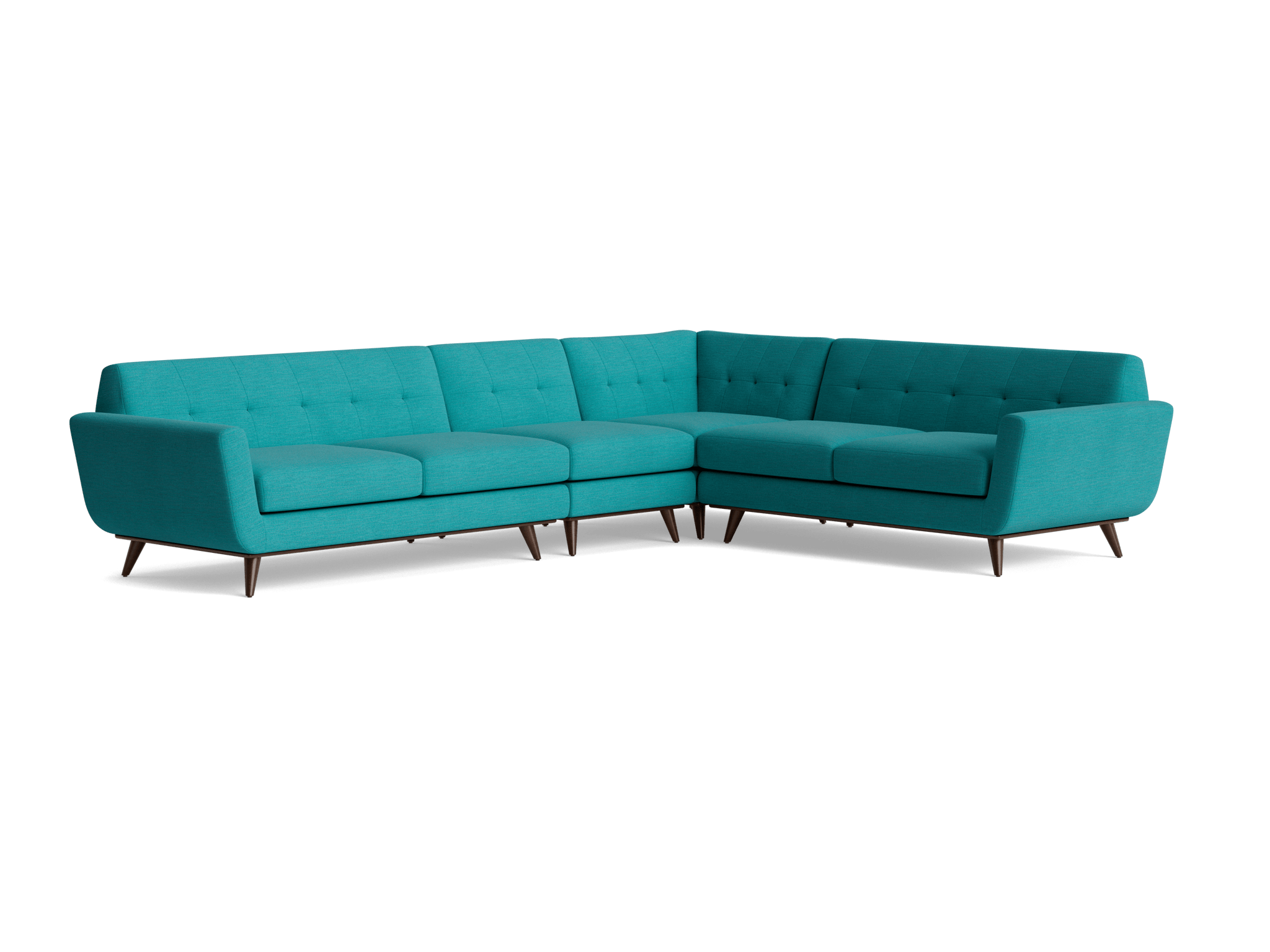 hughes sectional %284 piece%29 lucky turquoise