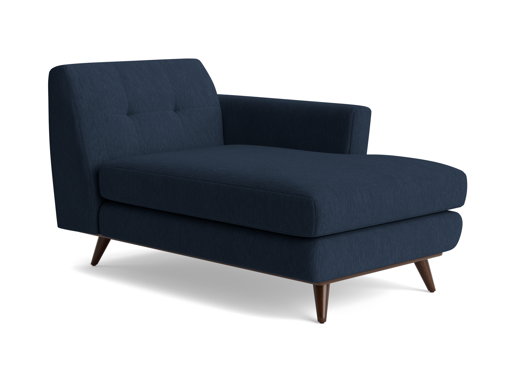hughes single arm chaise bentley indigo