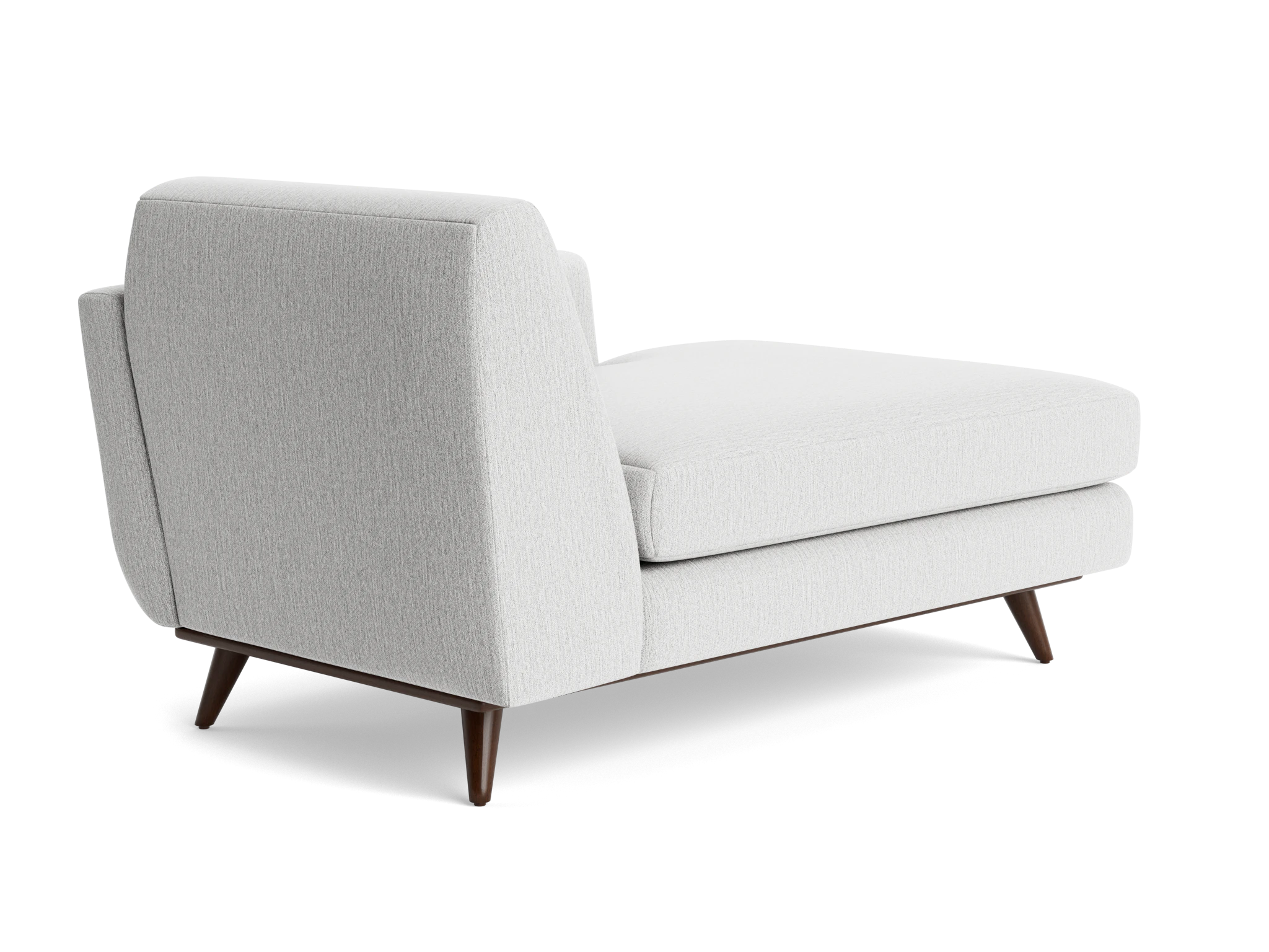 hughes single arm chaise sunbrella premier fog