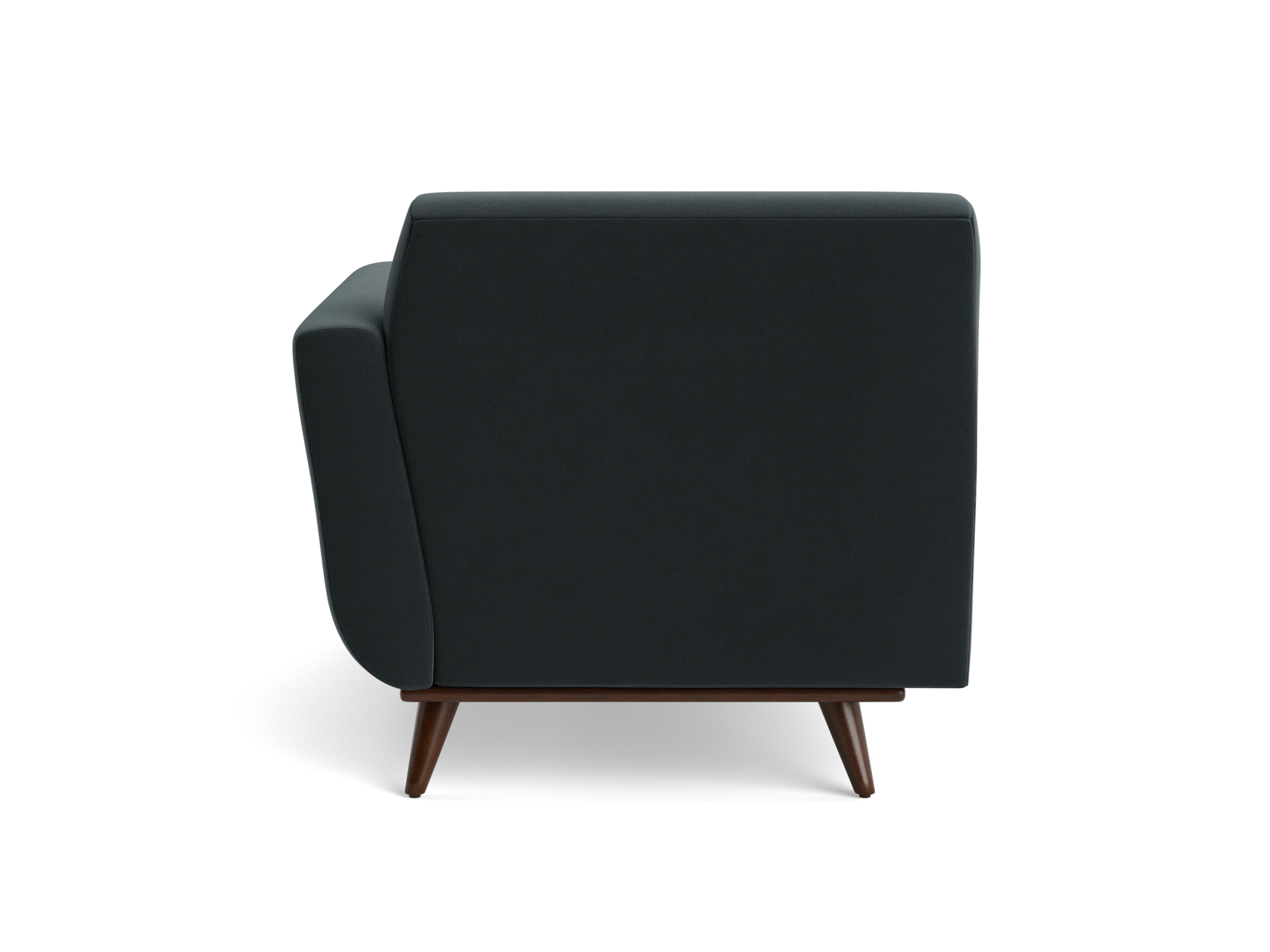 hughes single arm chaise royale gunmetal