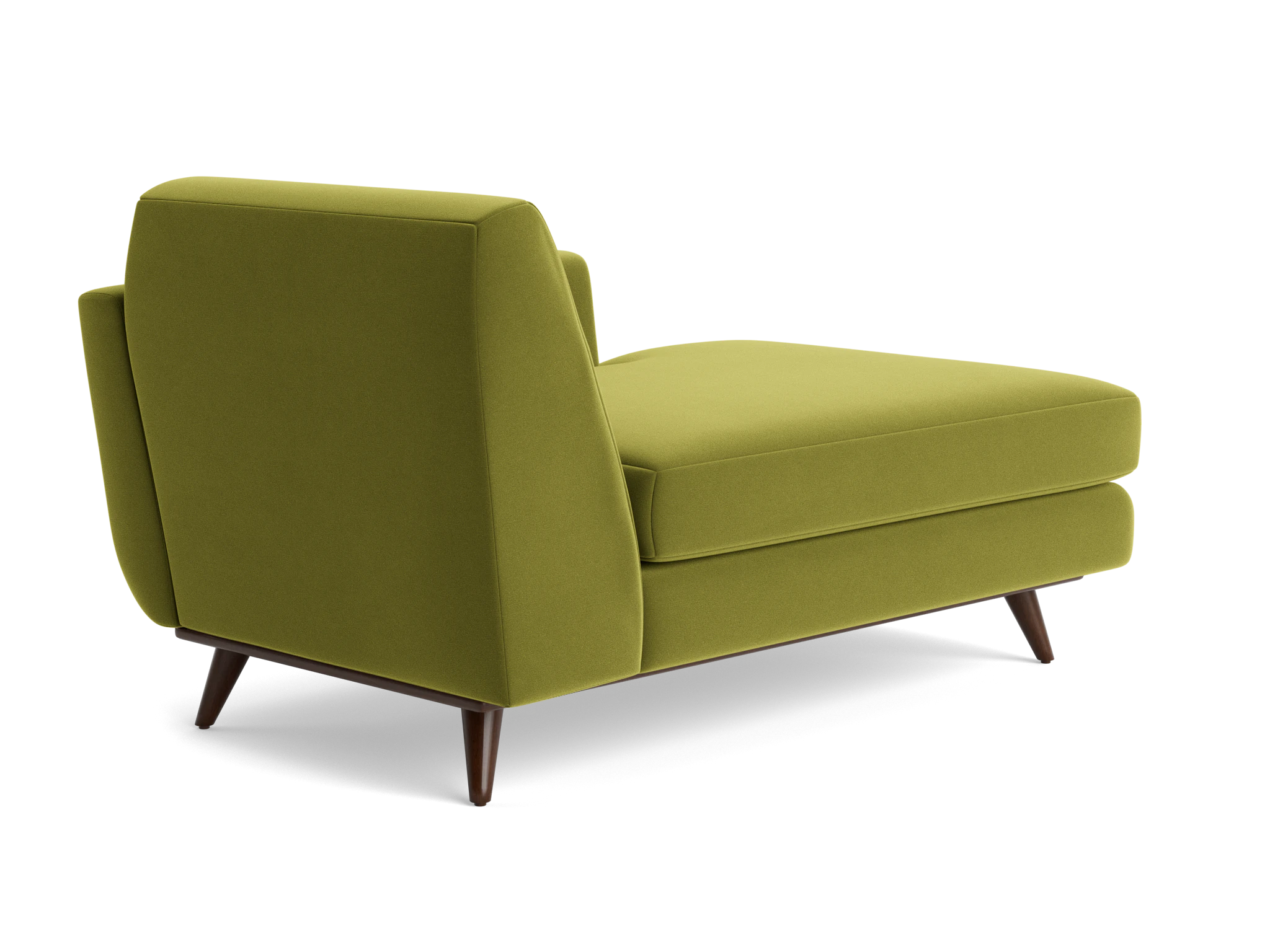 hughes single arm chaise royale apple