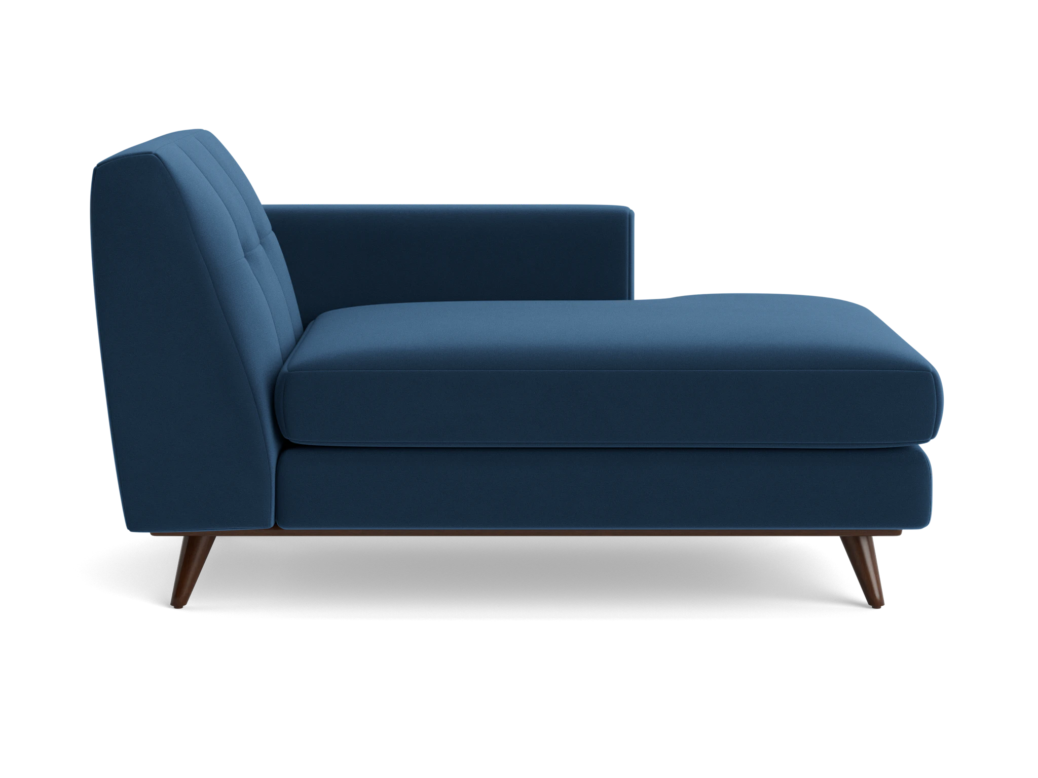 hughes single arm chaise royale cobalt