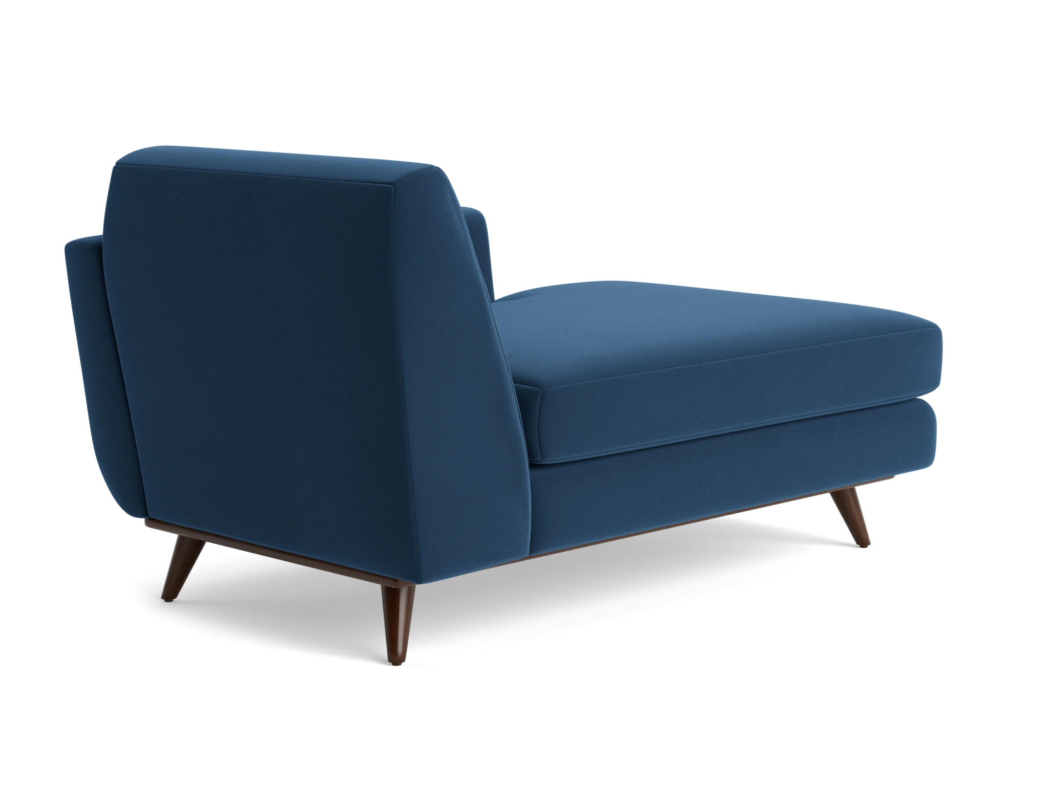 hughes single arm chaise royale cobalt