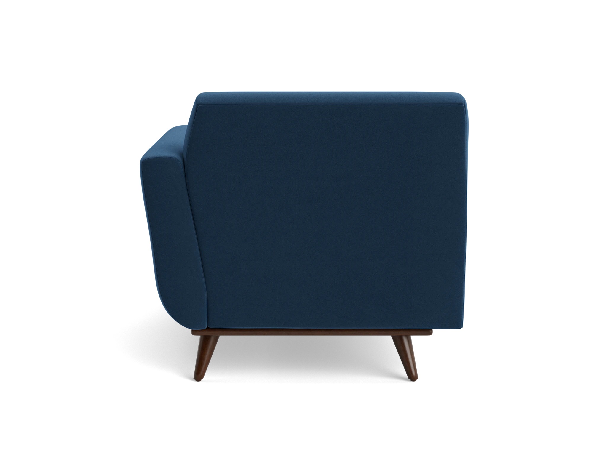 hughes single arm chaise royale cobalt