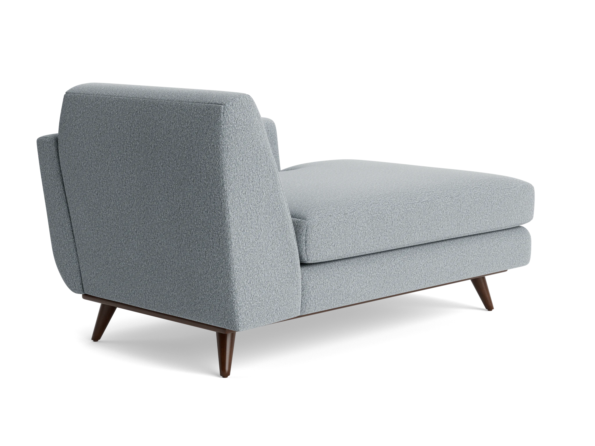 hughes single arm chaise synergy pewter