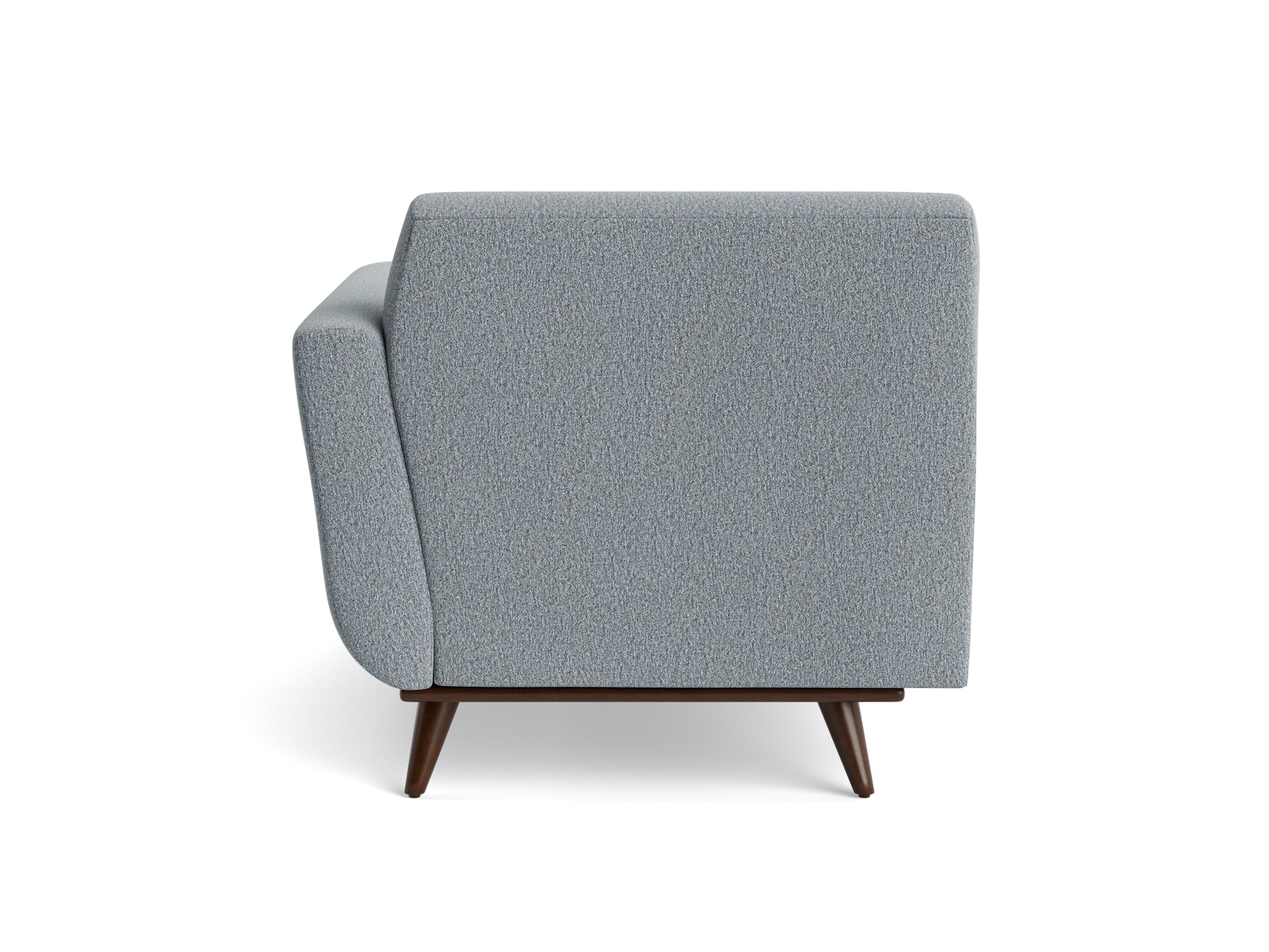 hughes single arm chaise synergy pewter