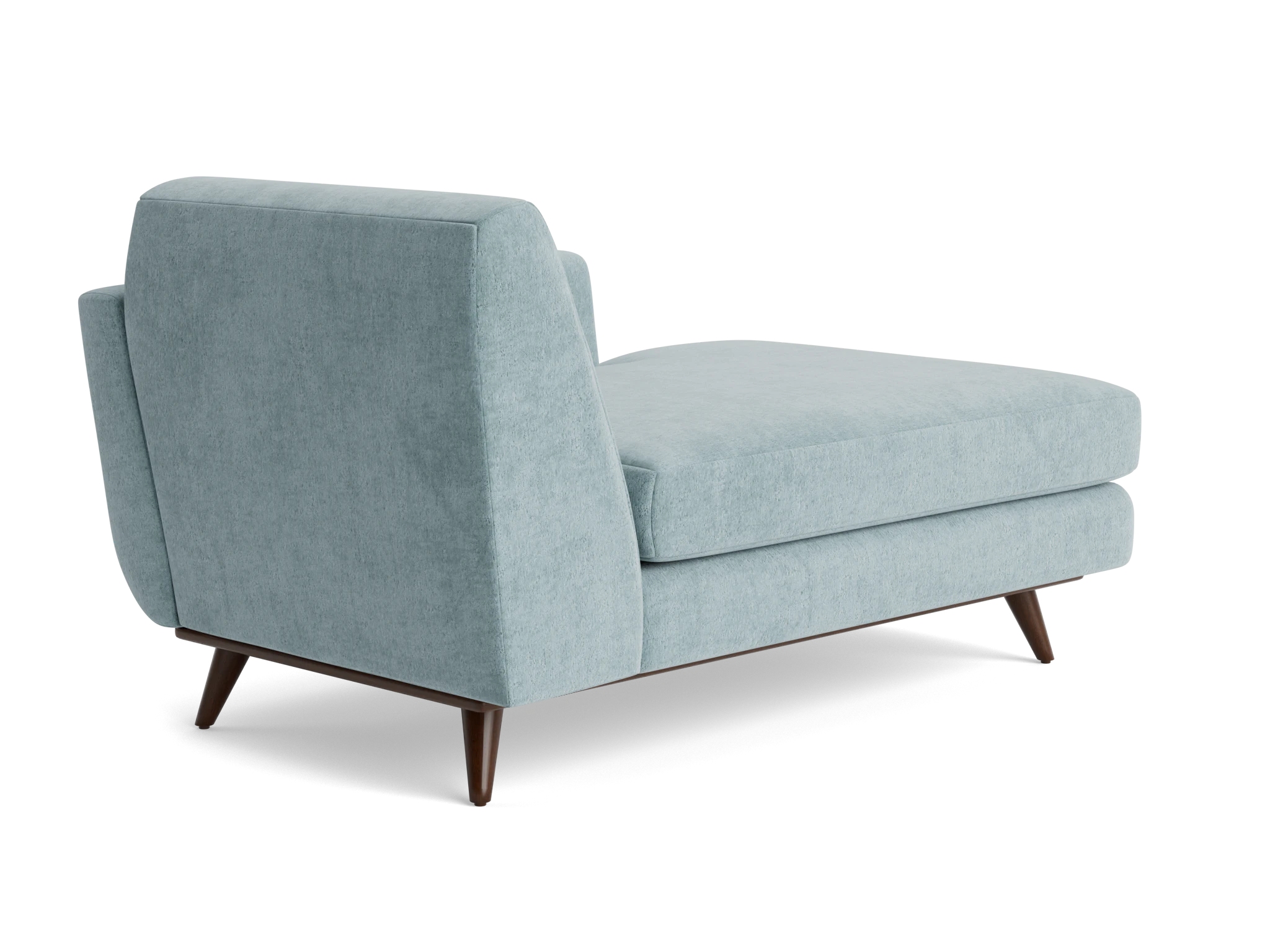 hughes single arm chaise plush mist