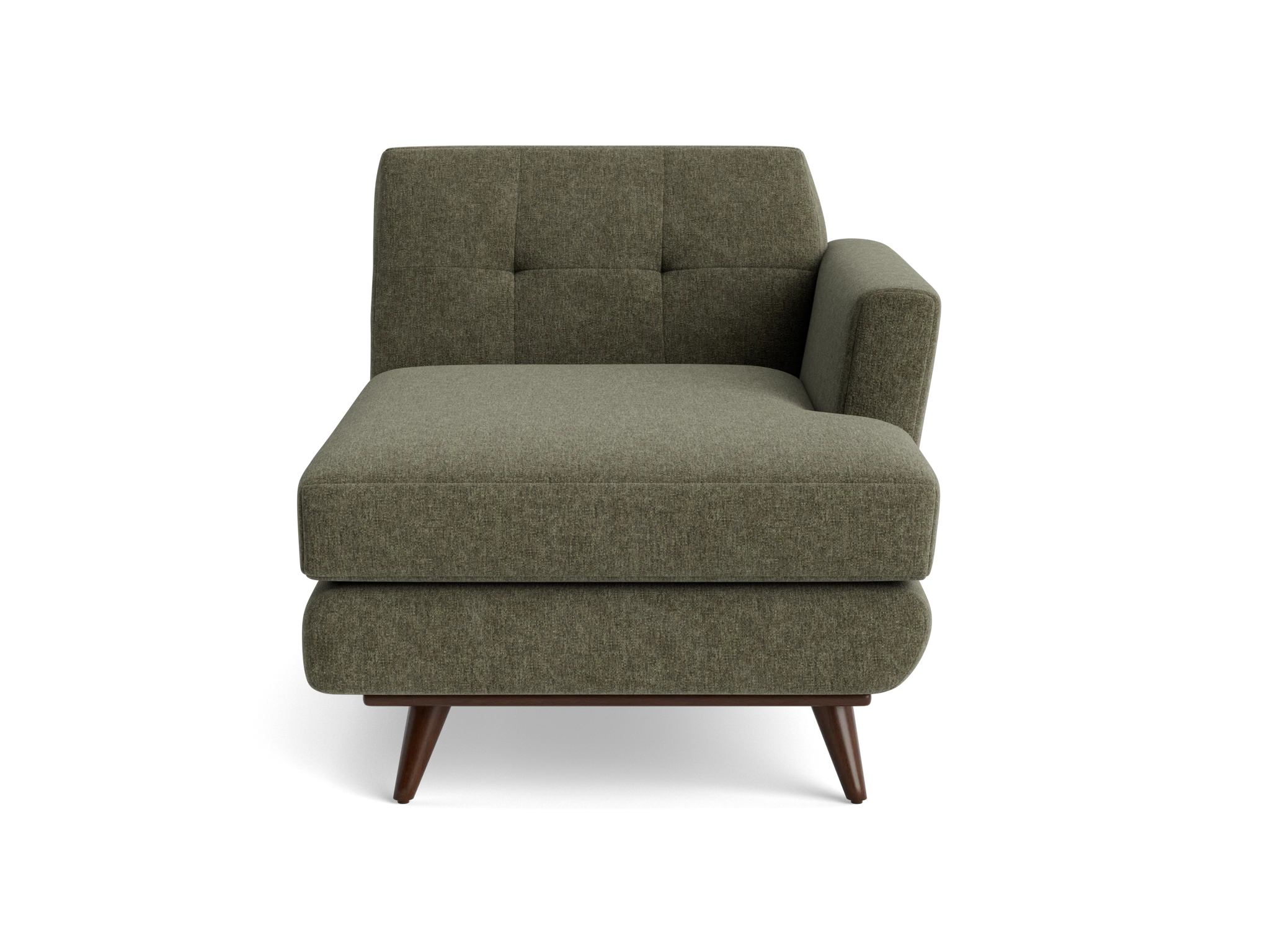 hughes single arm chaise kenley spruce
