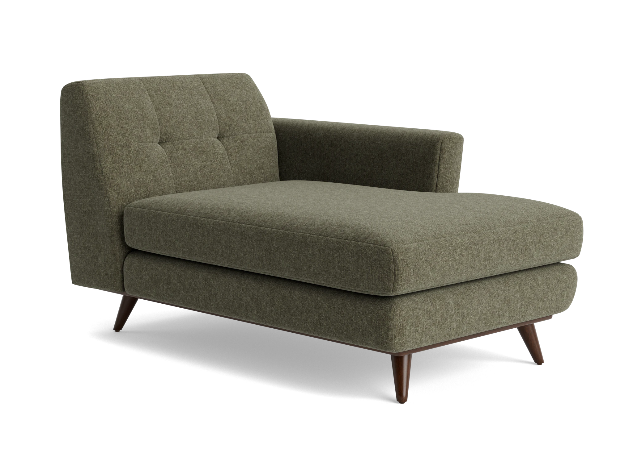 hughes single arm chaise kenley spruce