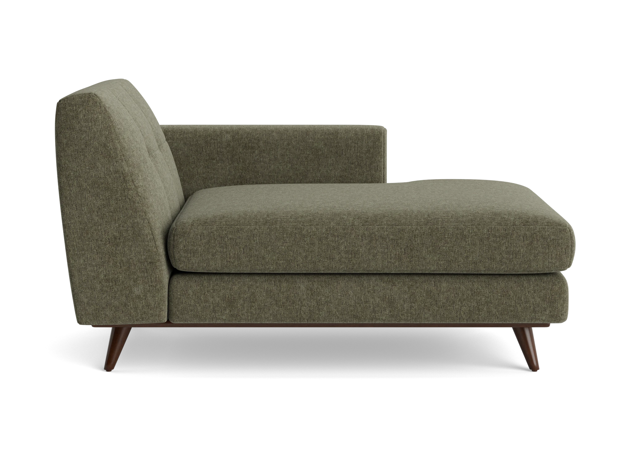 hughes single arm chaise kenley spruce