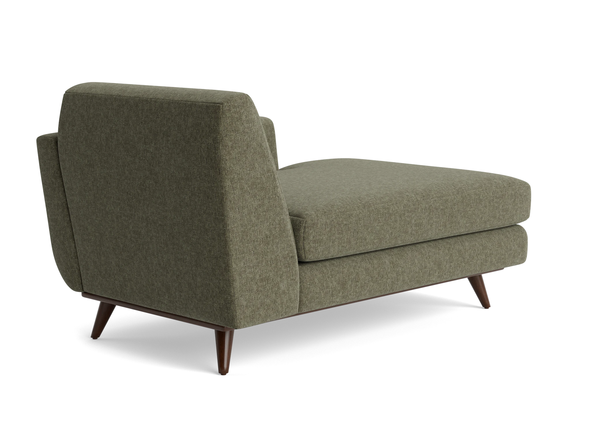 hughes single arm chaise kenley spruce