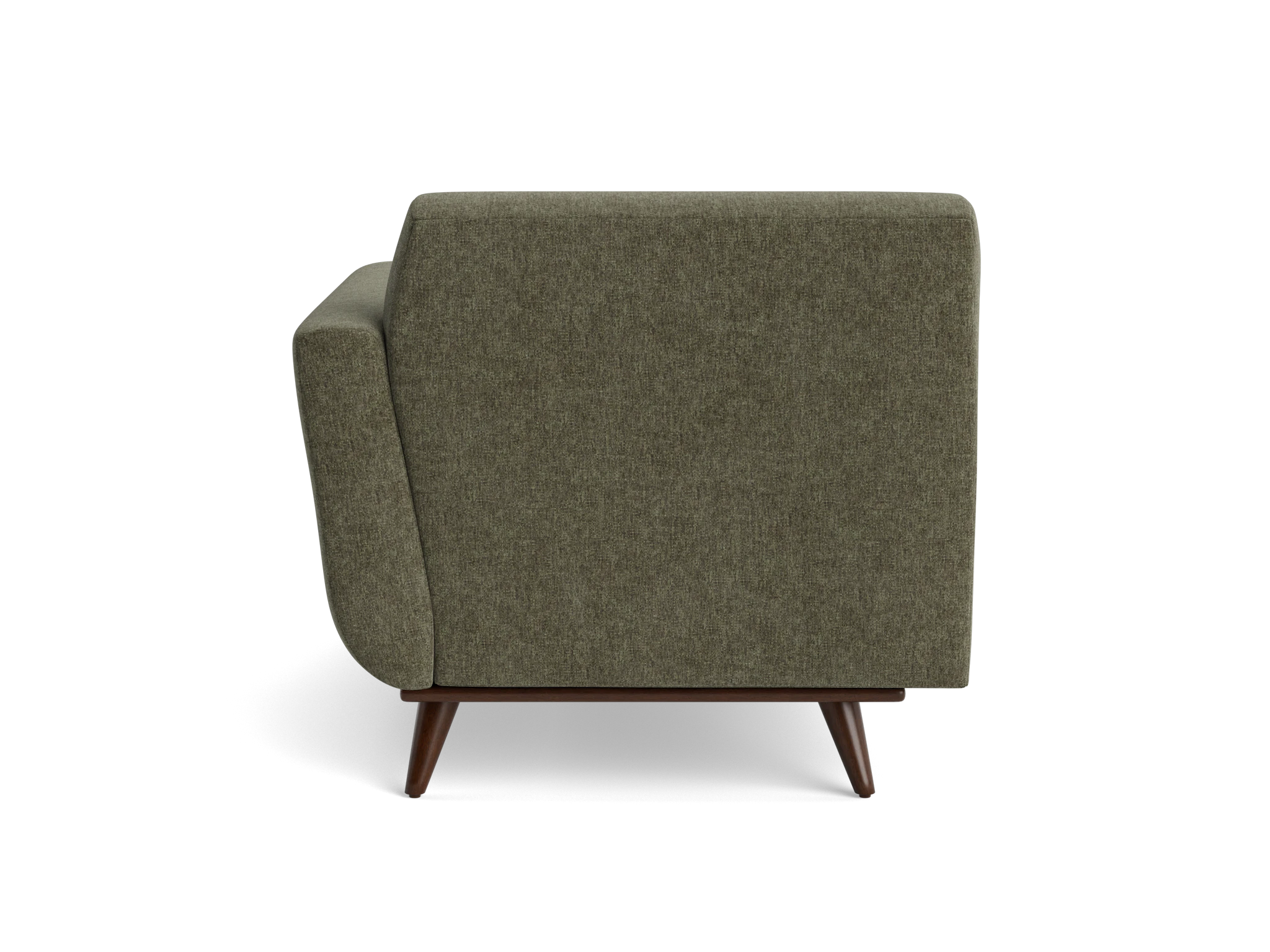 hughes single arm chaise kenley spruce