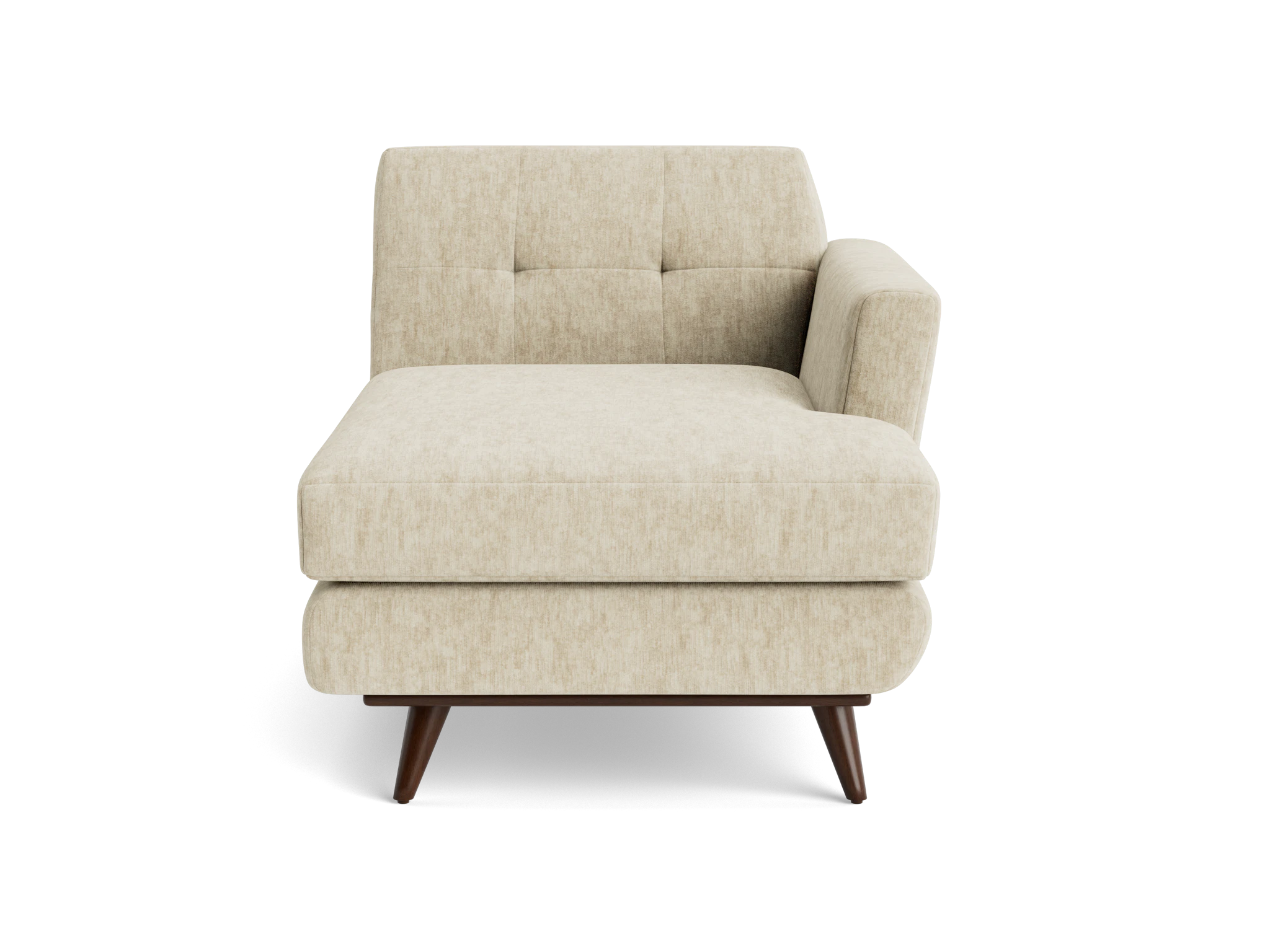 hughes single arm chaise crave irish cream