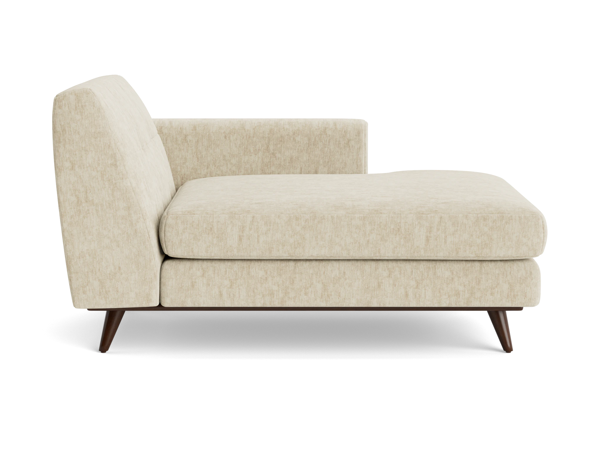 hughes single arm chaise crave irish cream