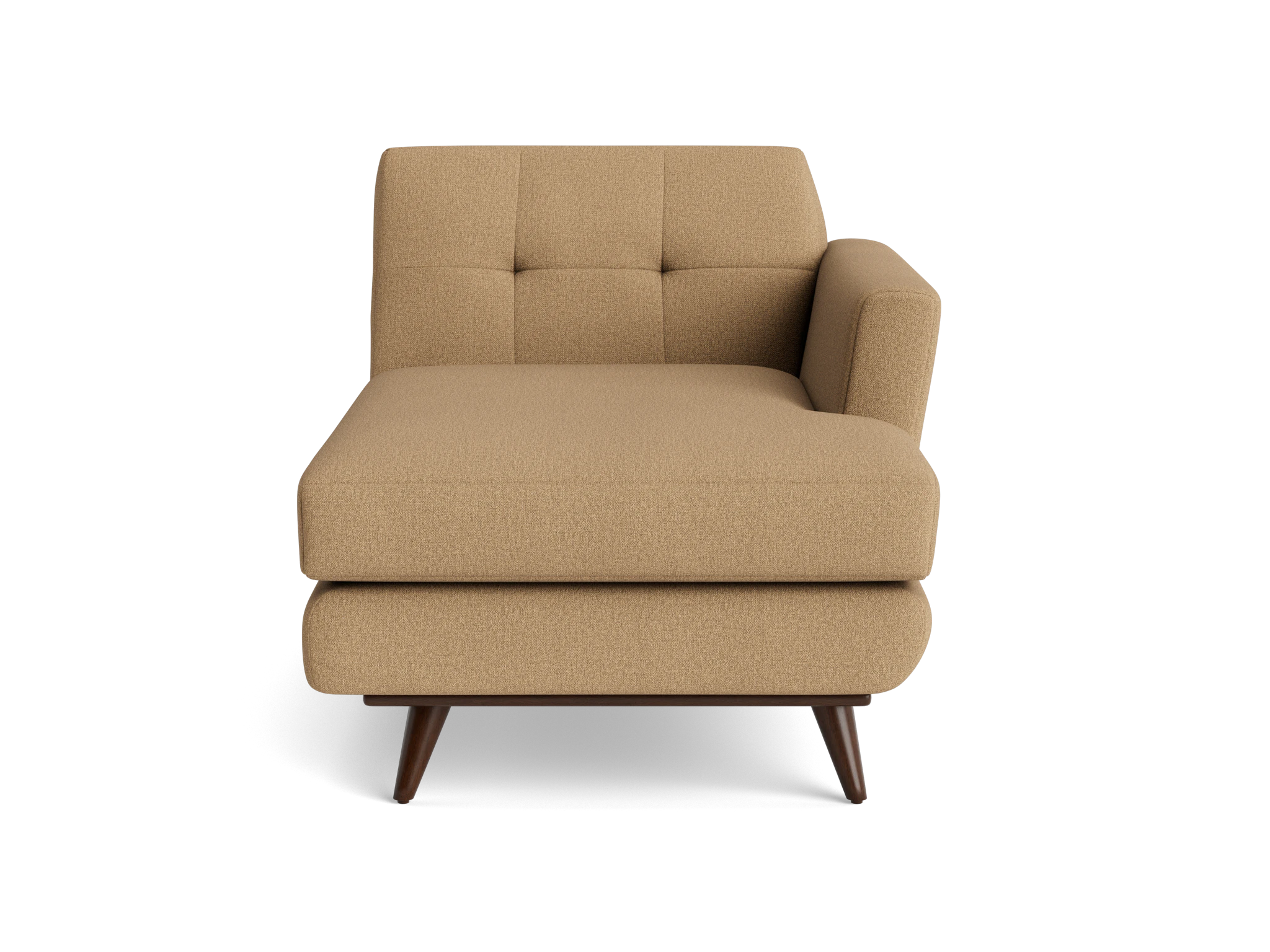 hughes single arm chaise faithful sand