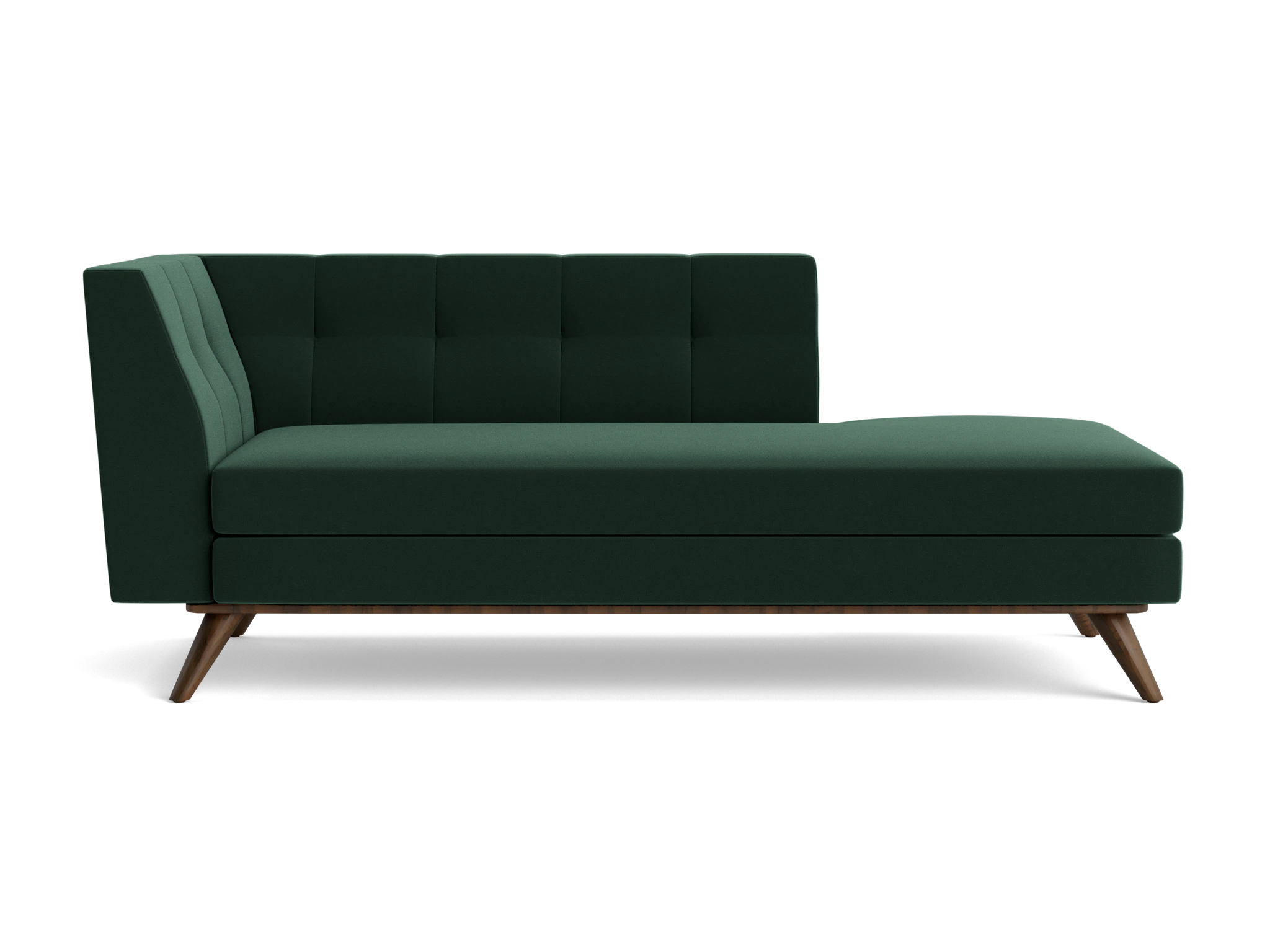 hughes bumper chaise royale evergreen