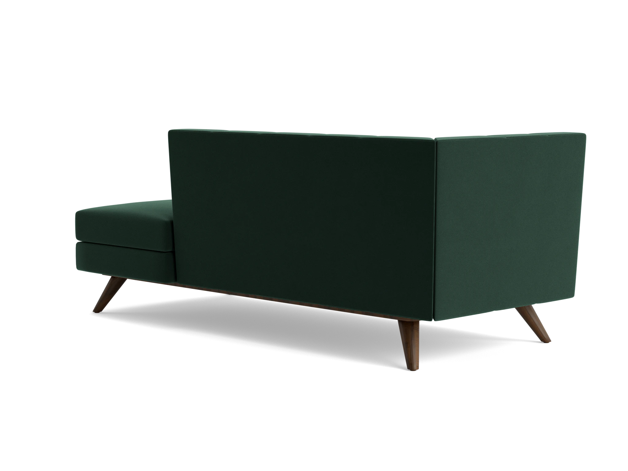 hughes bumper chaise royale evergreen