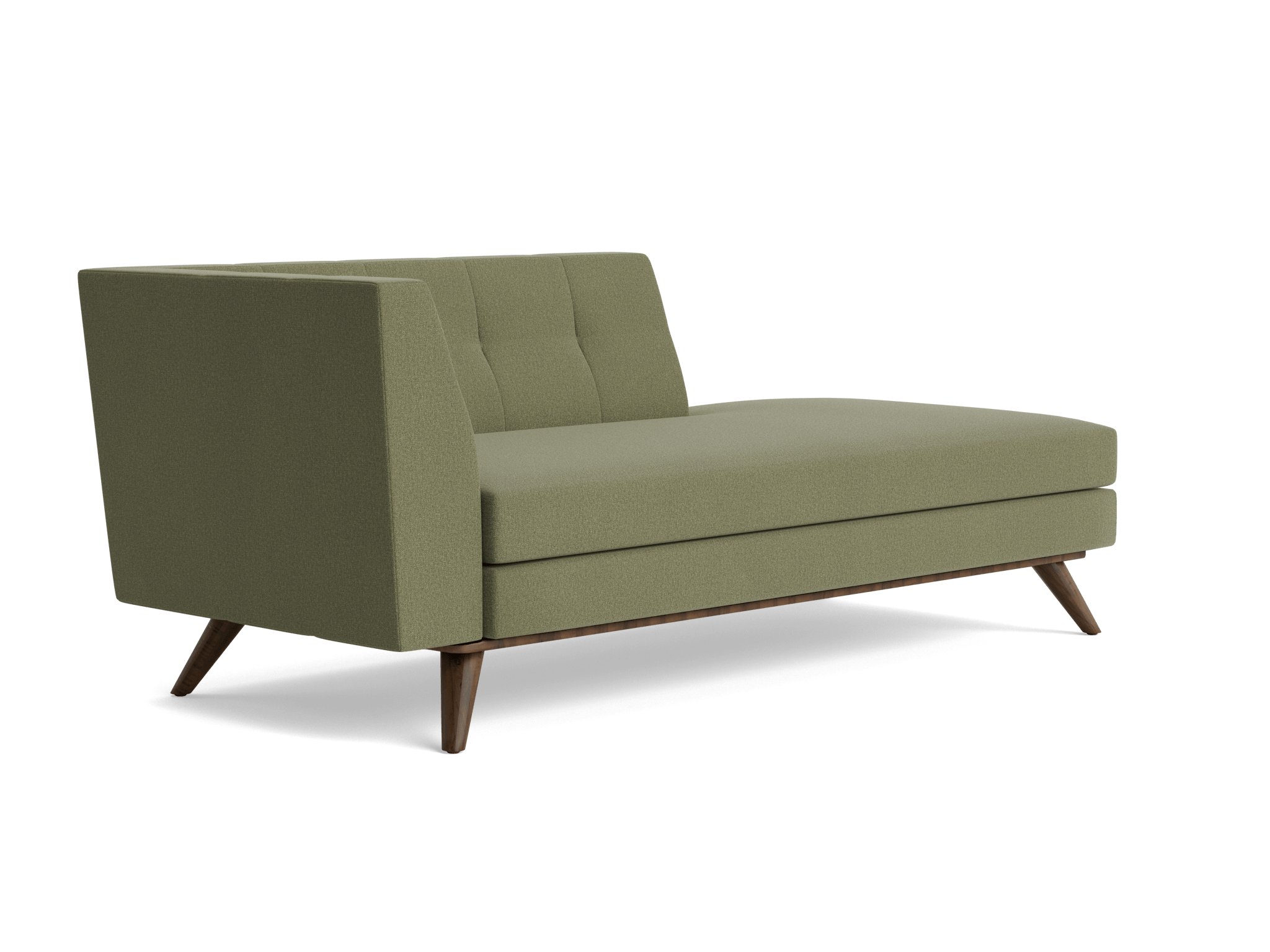 hughes bumper chaise faithful olive