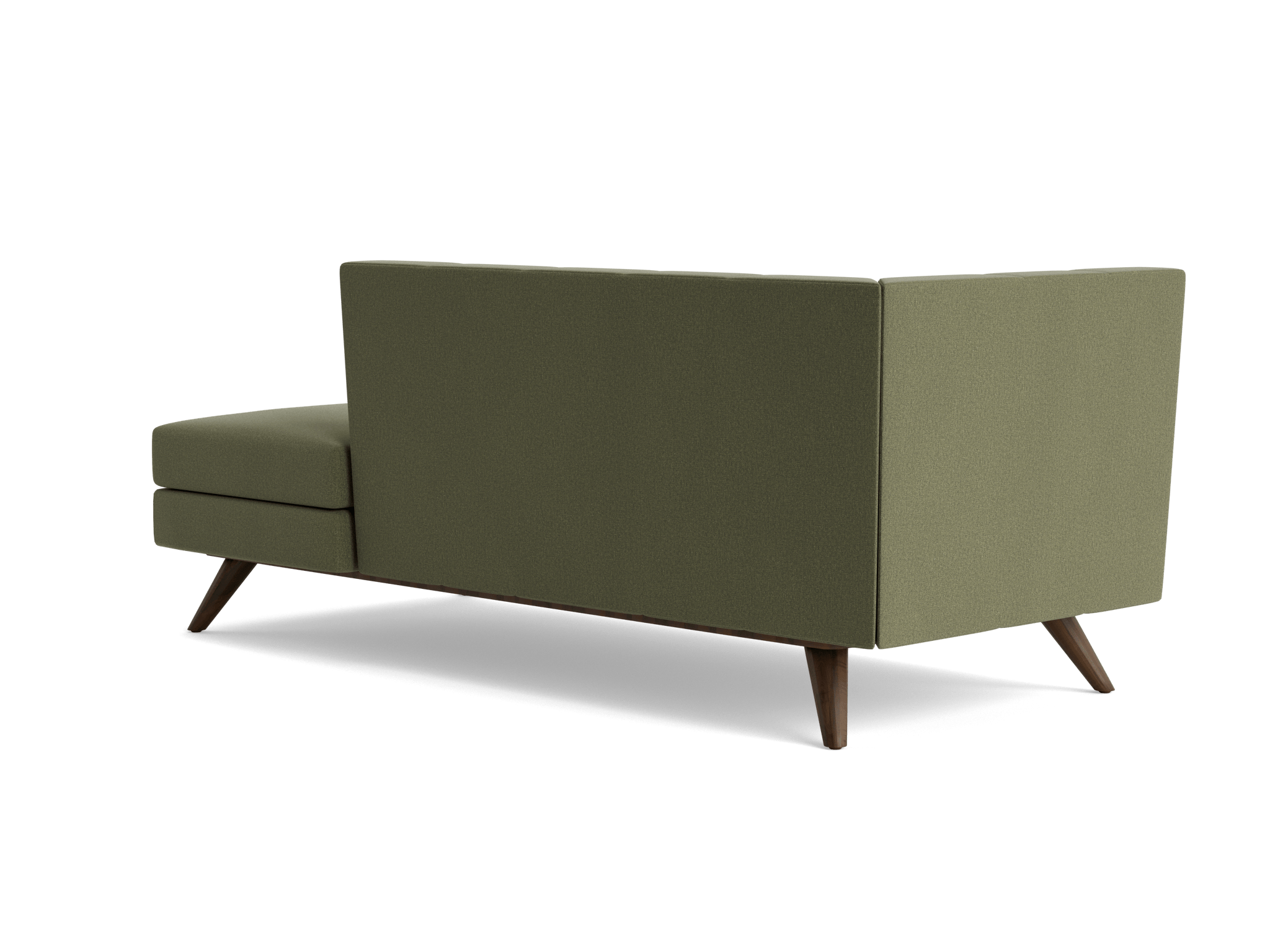 hughes bumper chaise faithful olive