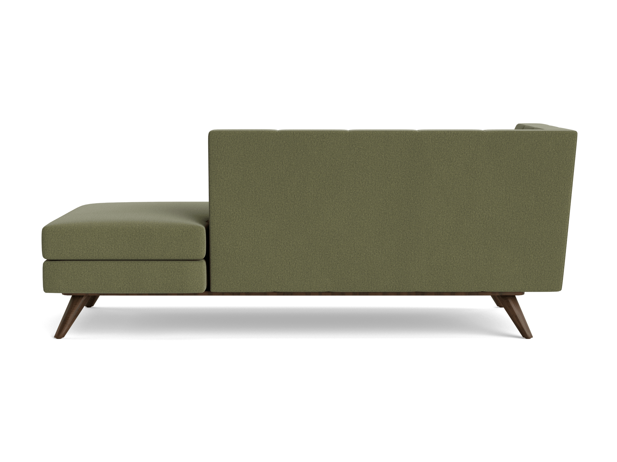 hughes bumper chaise faithful olive