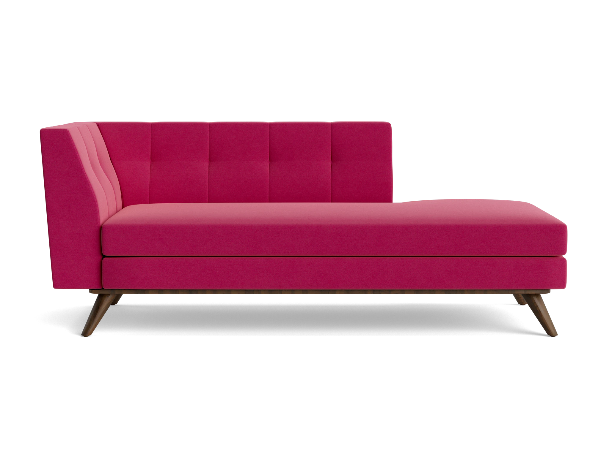 hughes bumper chaise royale berry