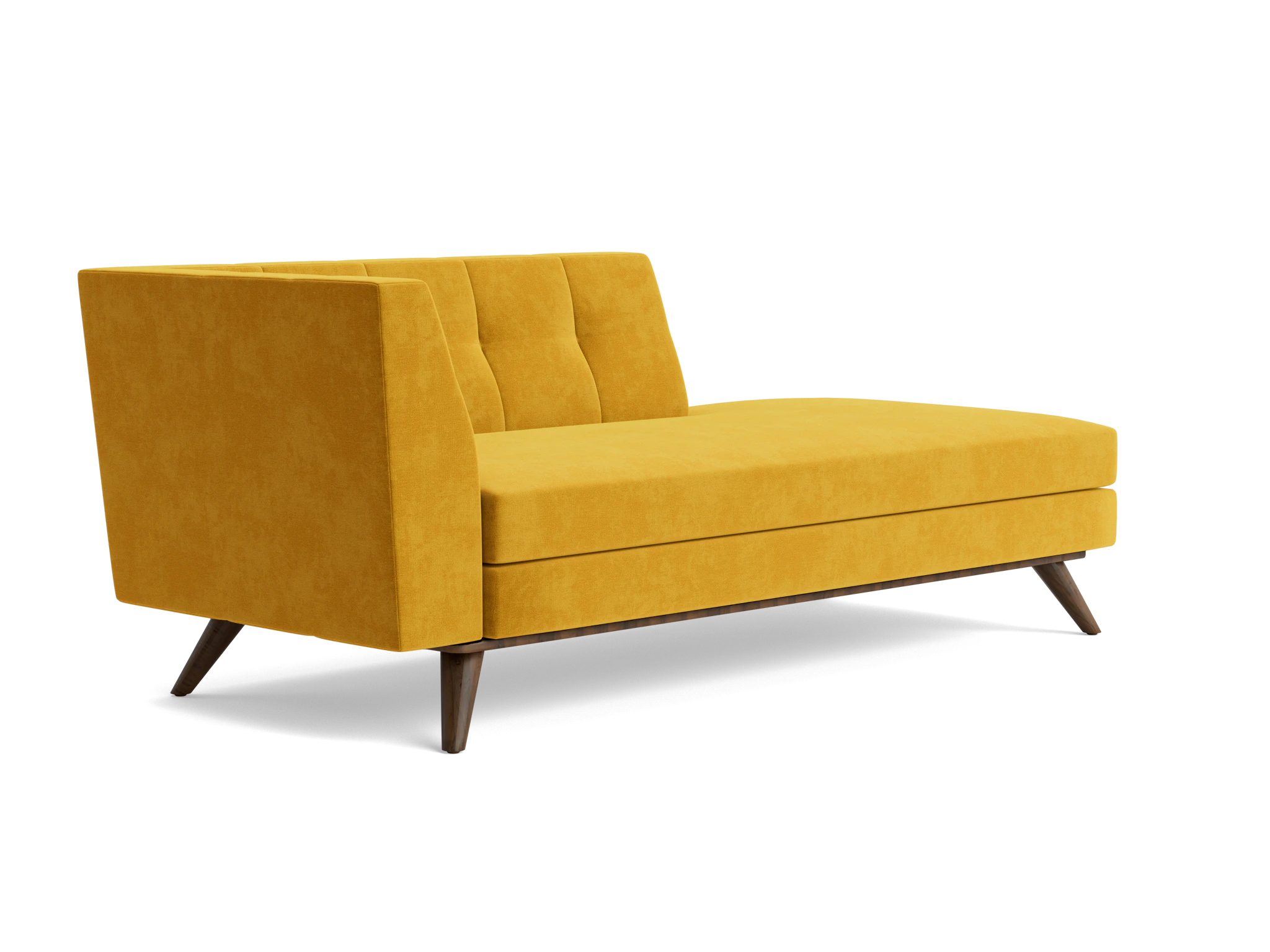 hughes bumper chaise harper amber gold