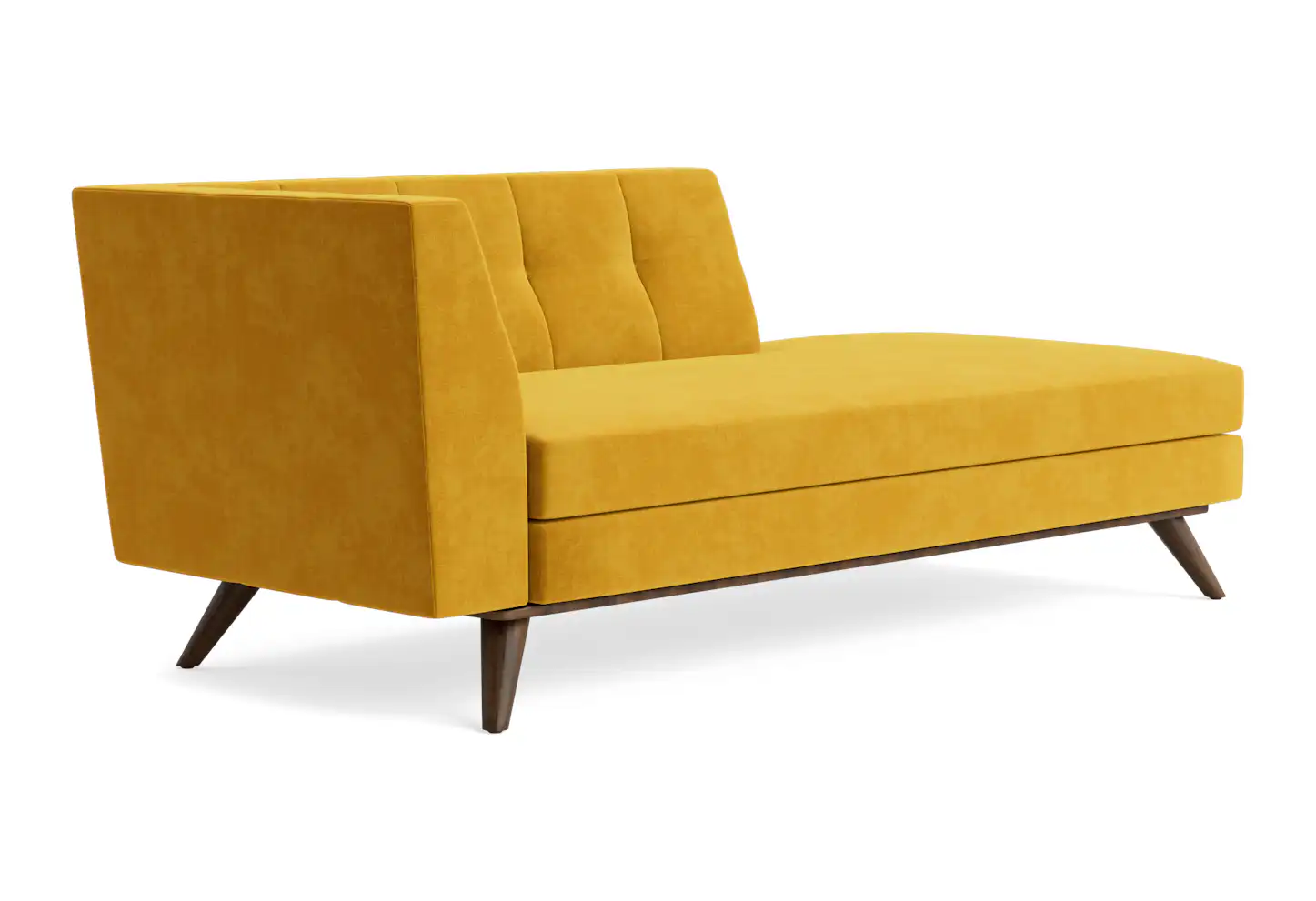 hughes bumper chaise harper amber gold