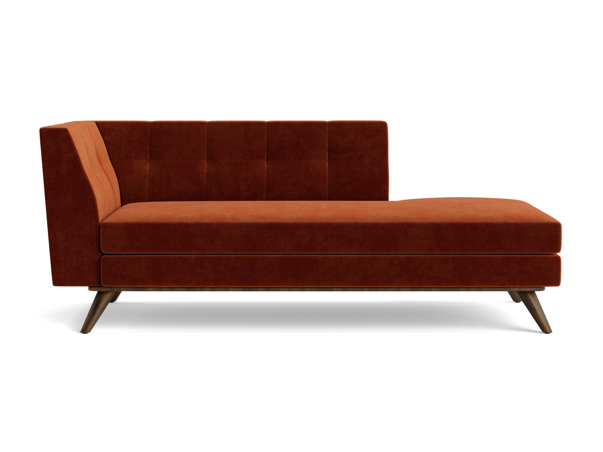 hughes bumper chaise harper cinnamon