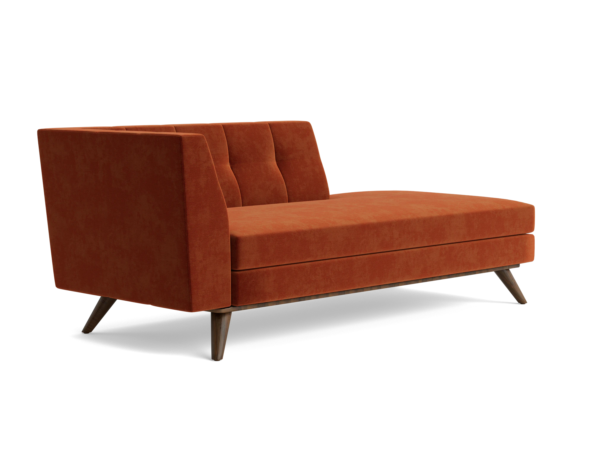 hughes bumper chaise harper cinnamon