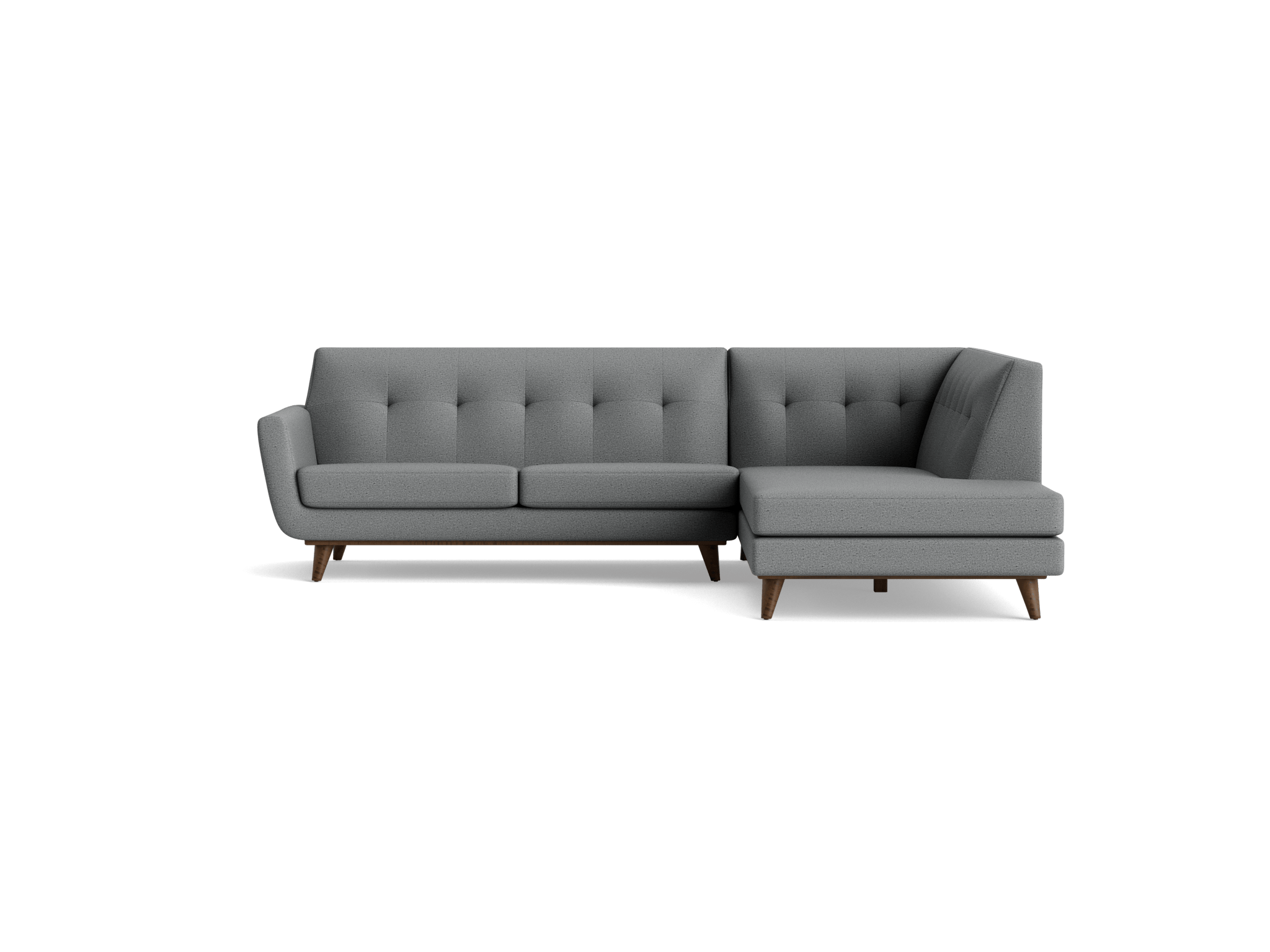 hughes sectional with bumper %282 piece%29 essence ash