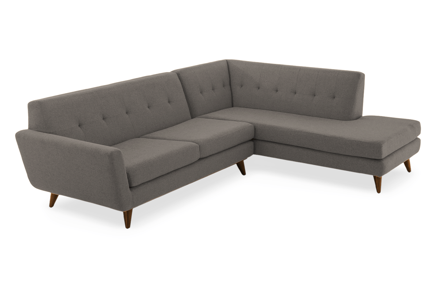 hughes sectional with bumper %282 piece%29 cody slate