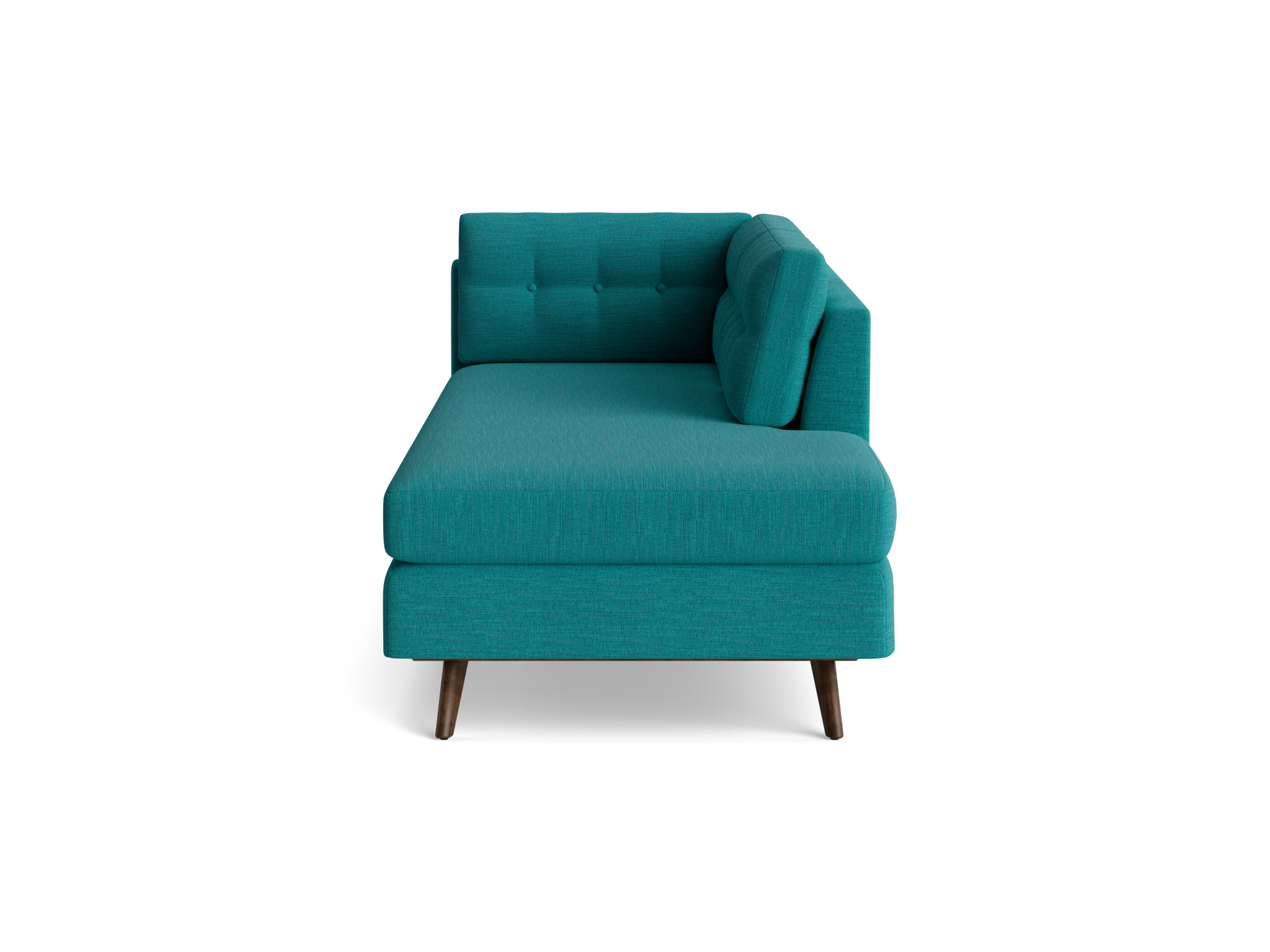 hopson bumper chaise lucky turquoise