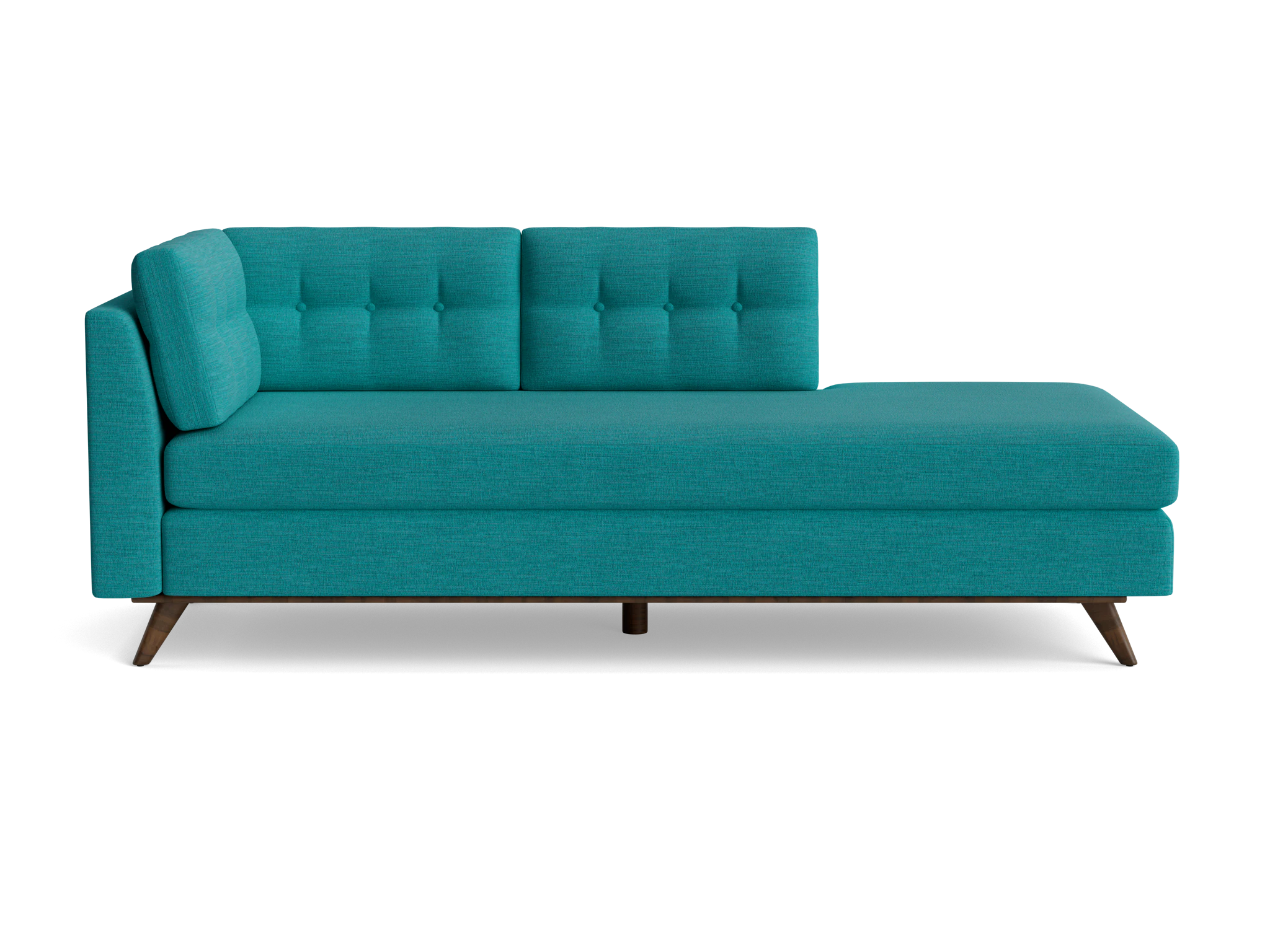 hopson bumper chaise lucky turquoise