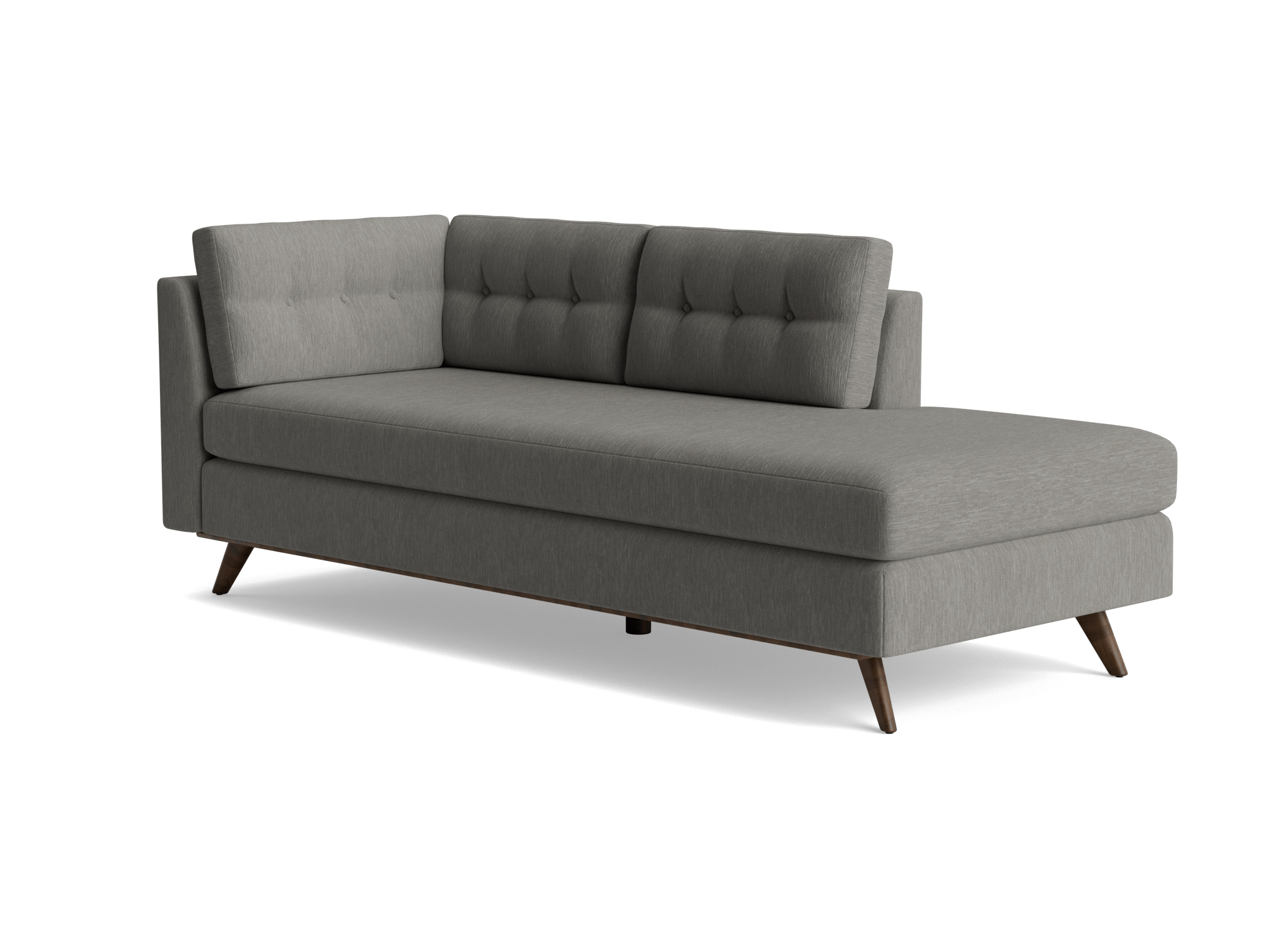 hopson bumper chaise bentley pewter