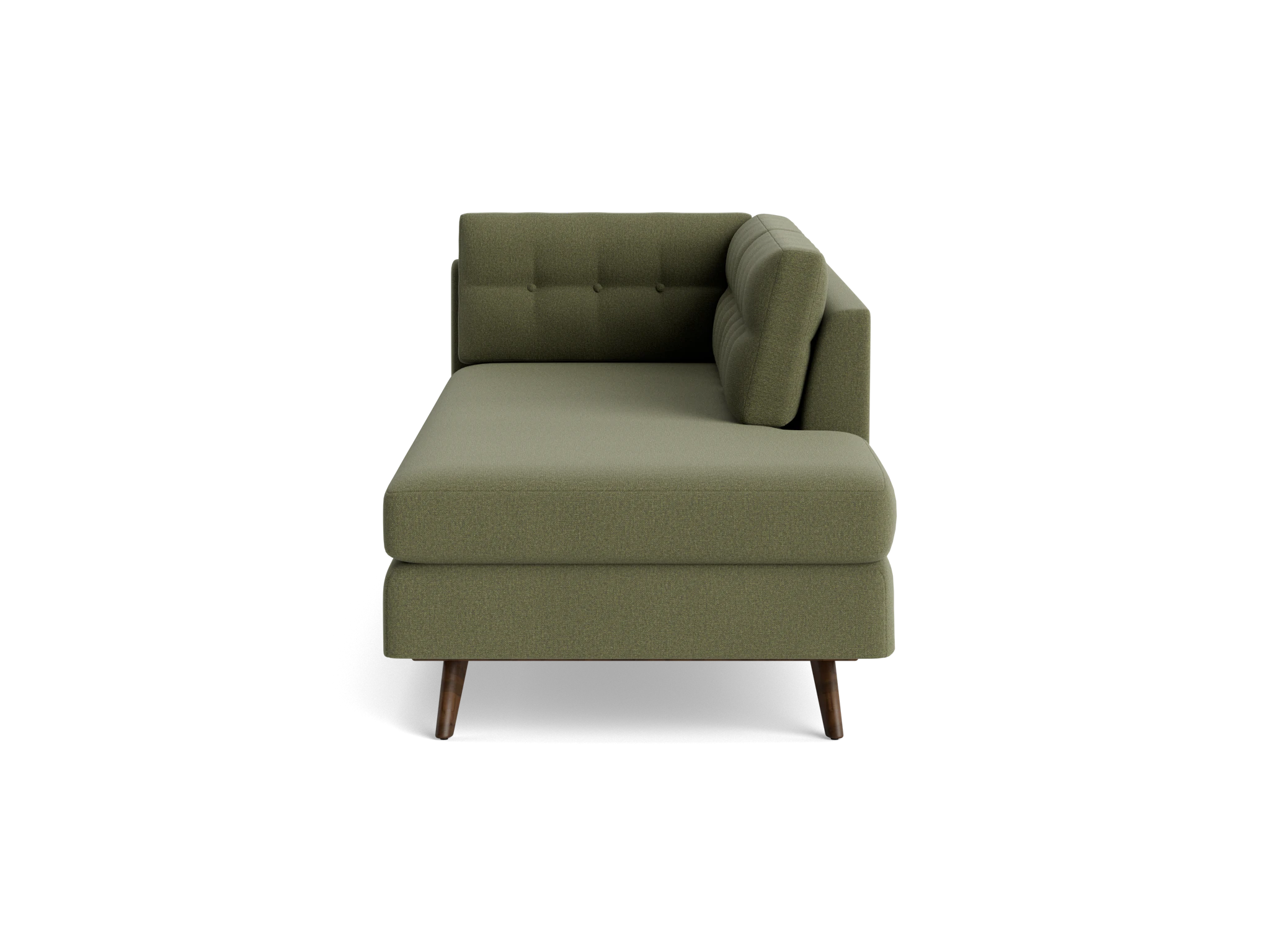 hopson bumper chaise faithful olive