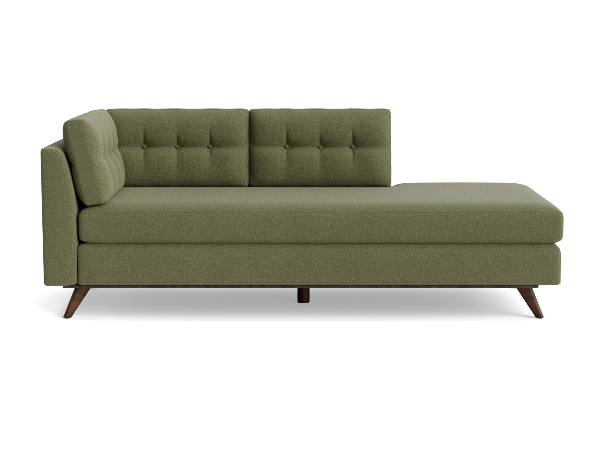 hopson bumper chaise faithful olive