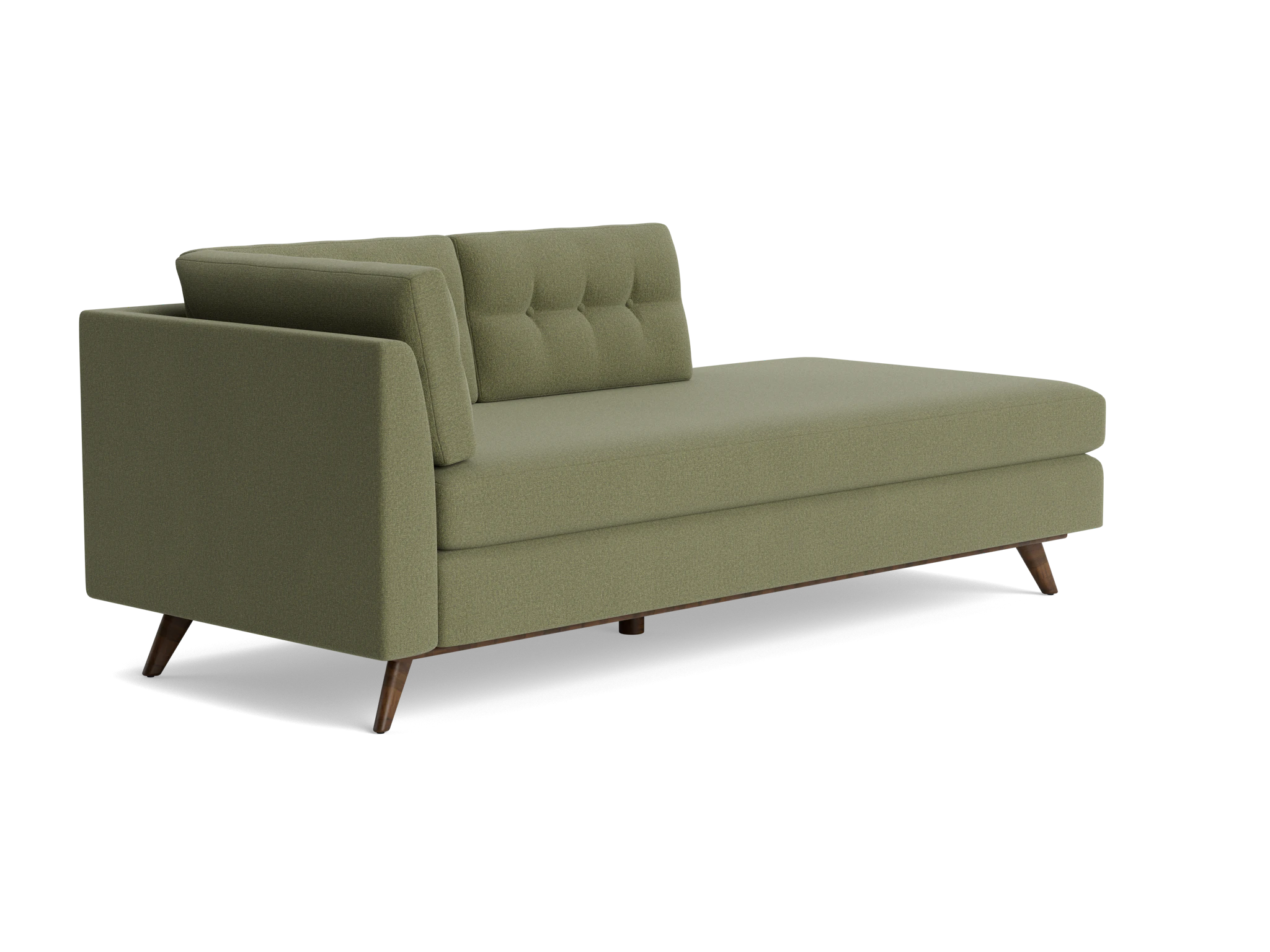 hopson bumper chaise faithful olive