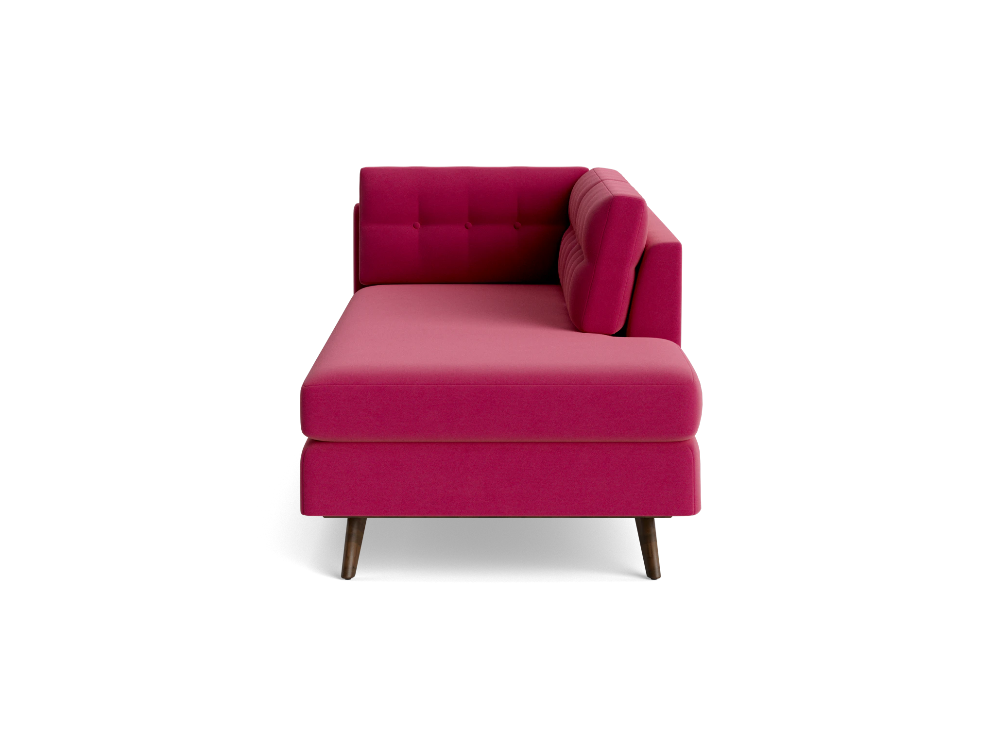 hopson bumper chaise royale berry