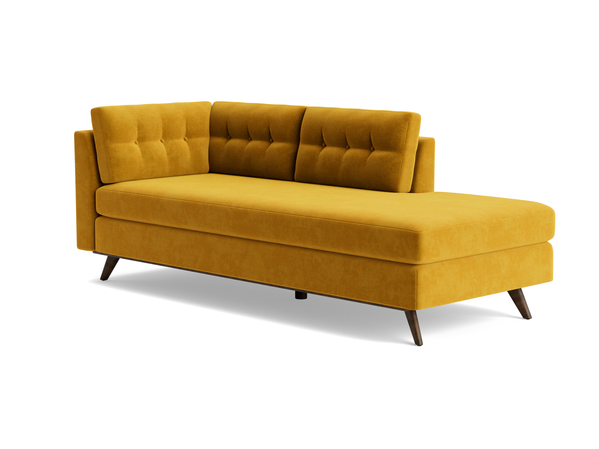 hopson bumper chaise harper amber gold
