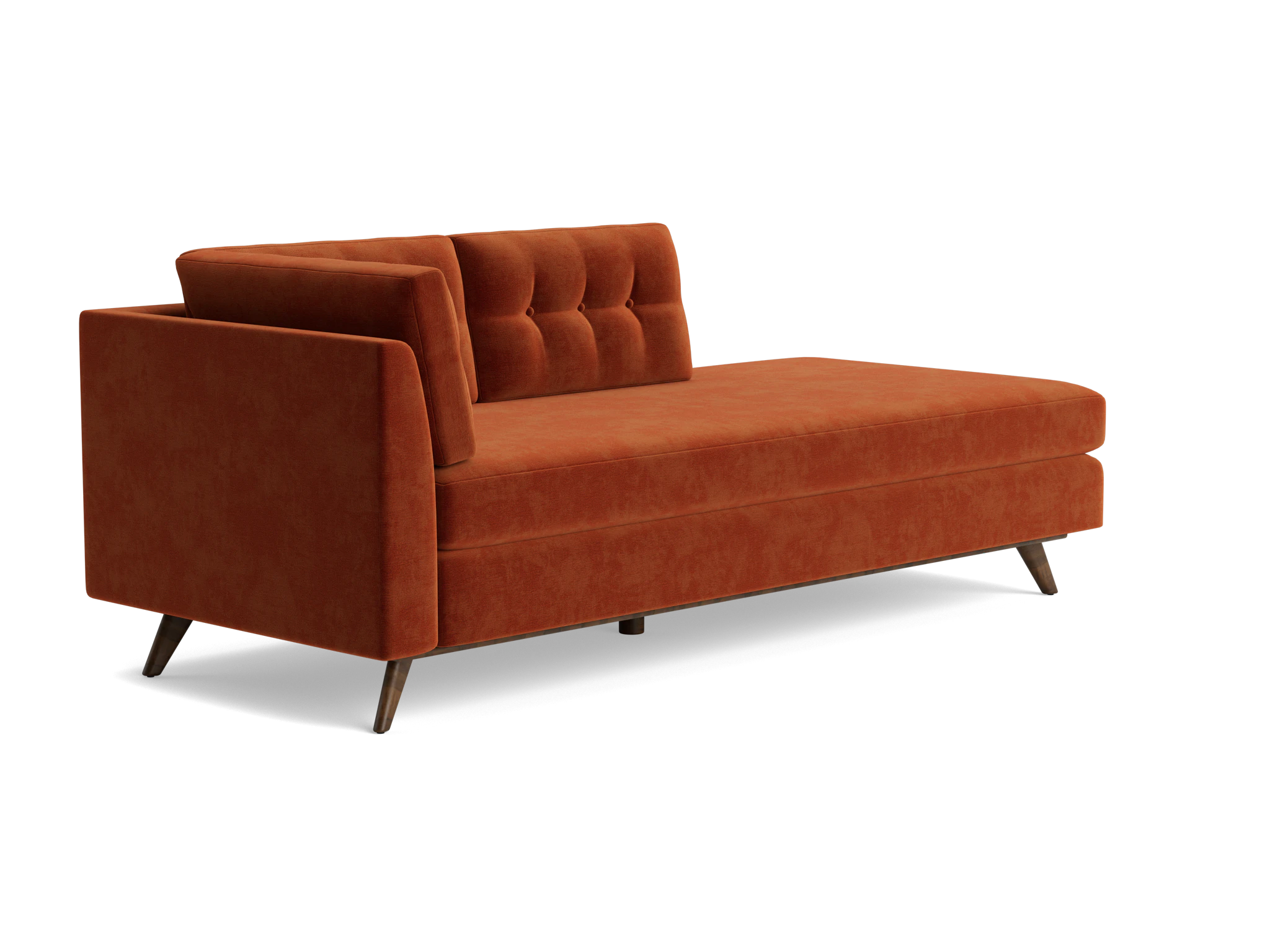hopson bumper chaise harper cinnamon