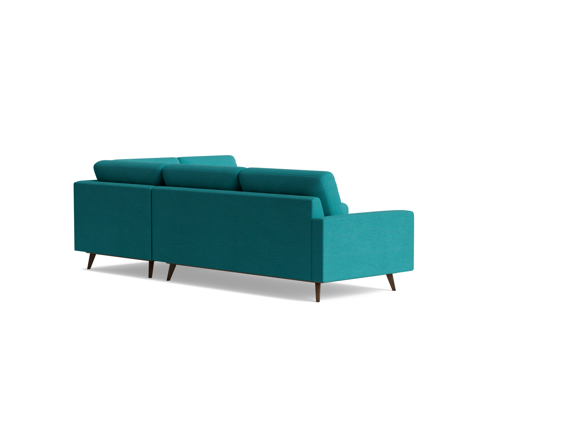 hopson sectional with bumper %282 piece%29 lucky turquoise