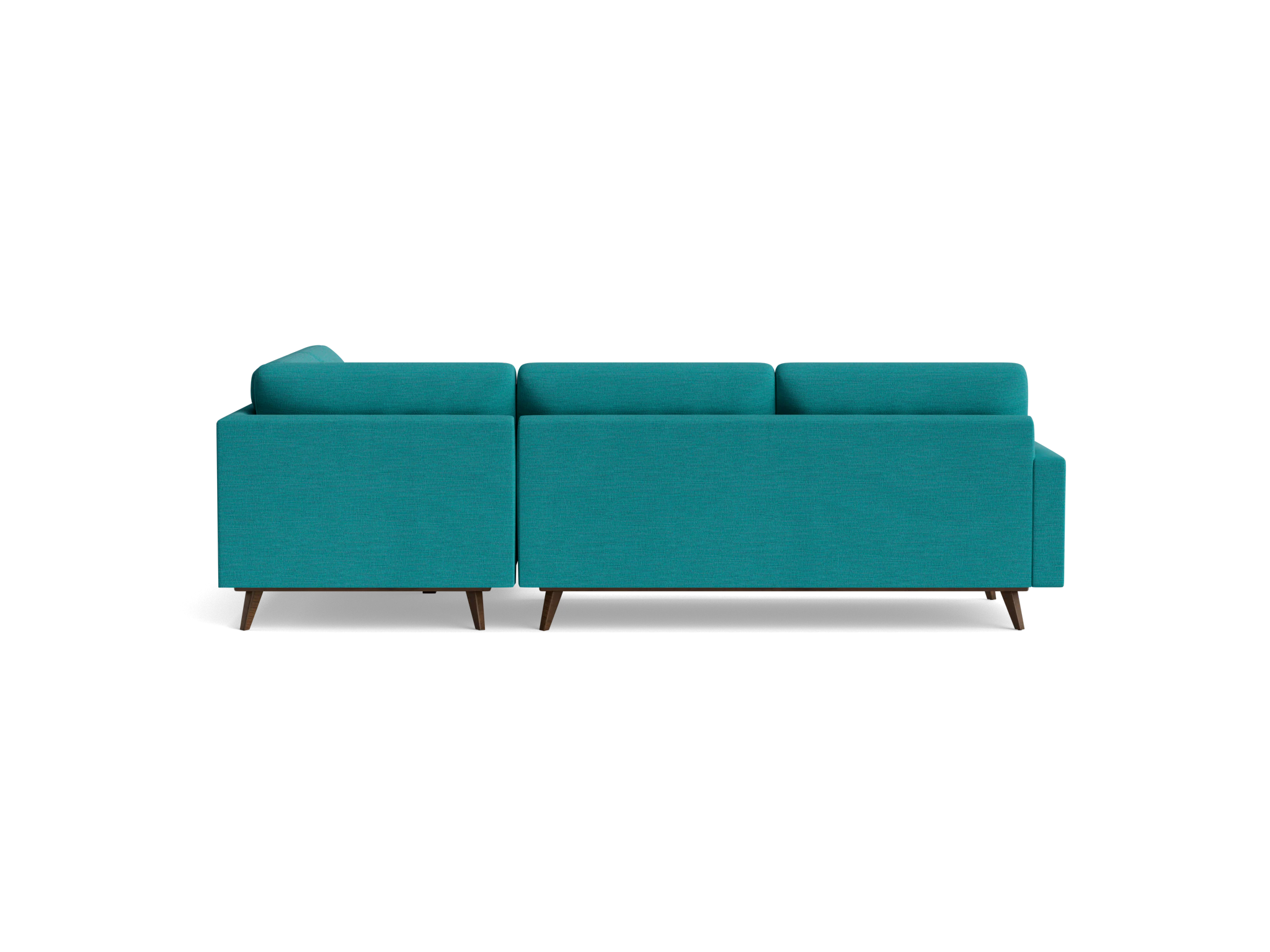 hopson sectional with bumper %282 piece%29 lucky turquoise