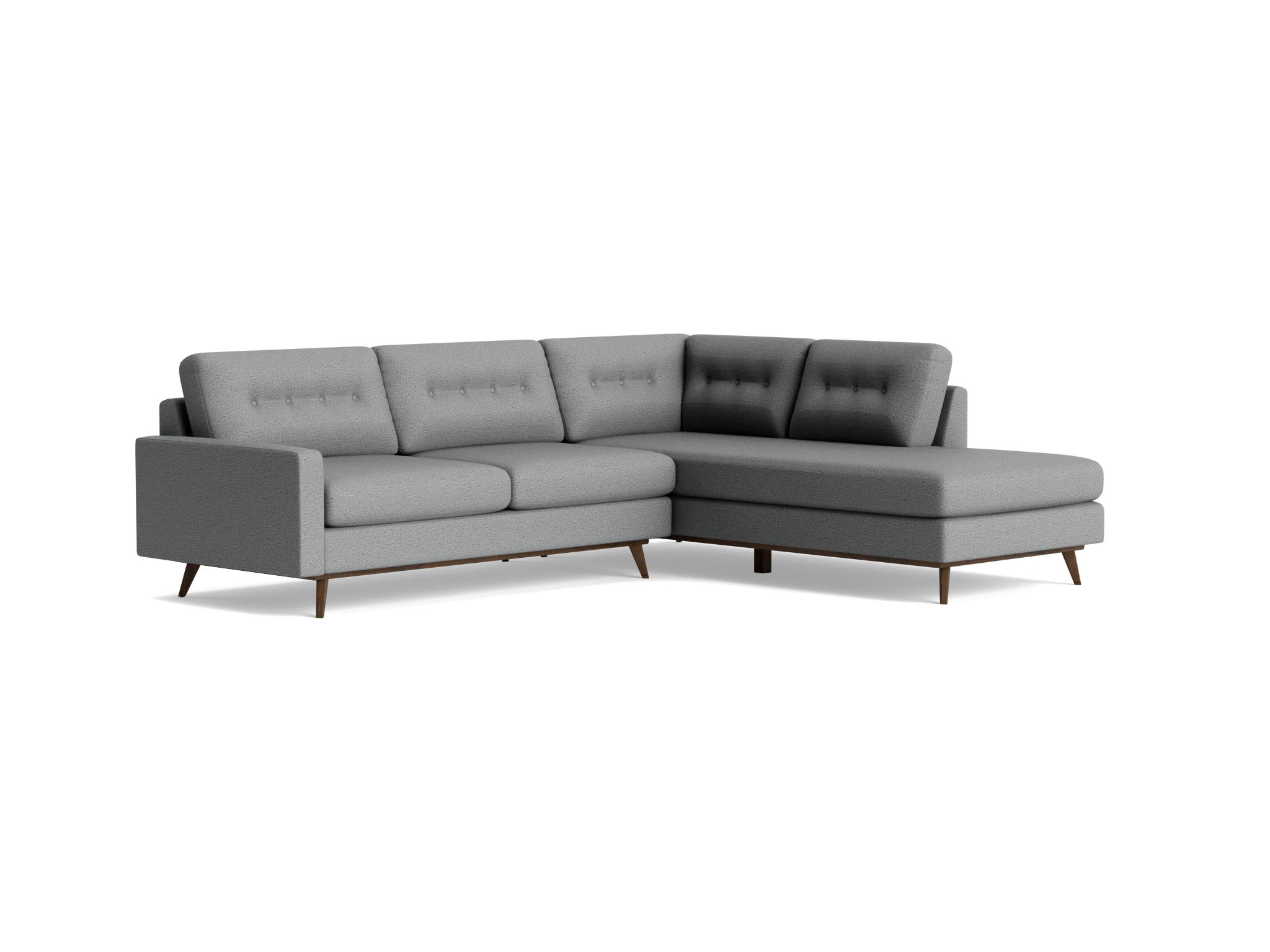 Hopson Sectional with Bumper (2 piece)