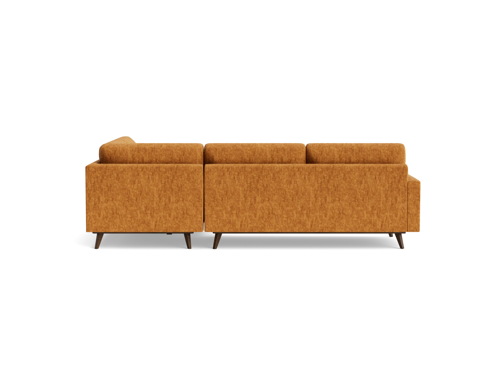 hopson sectional with bumper %282 piece%29 crave ginger tea