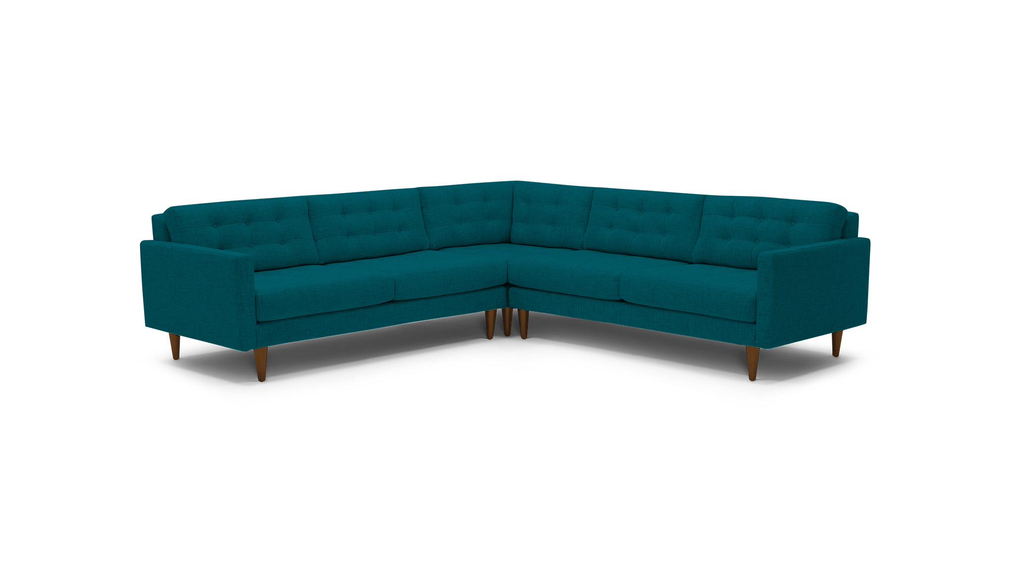 eliot corner sectional %283 piece%29 lucky turquoise